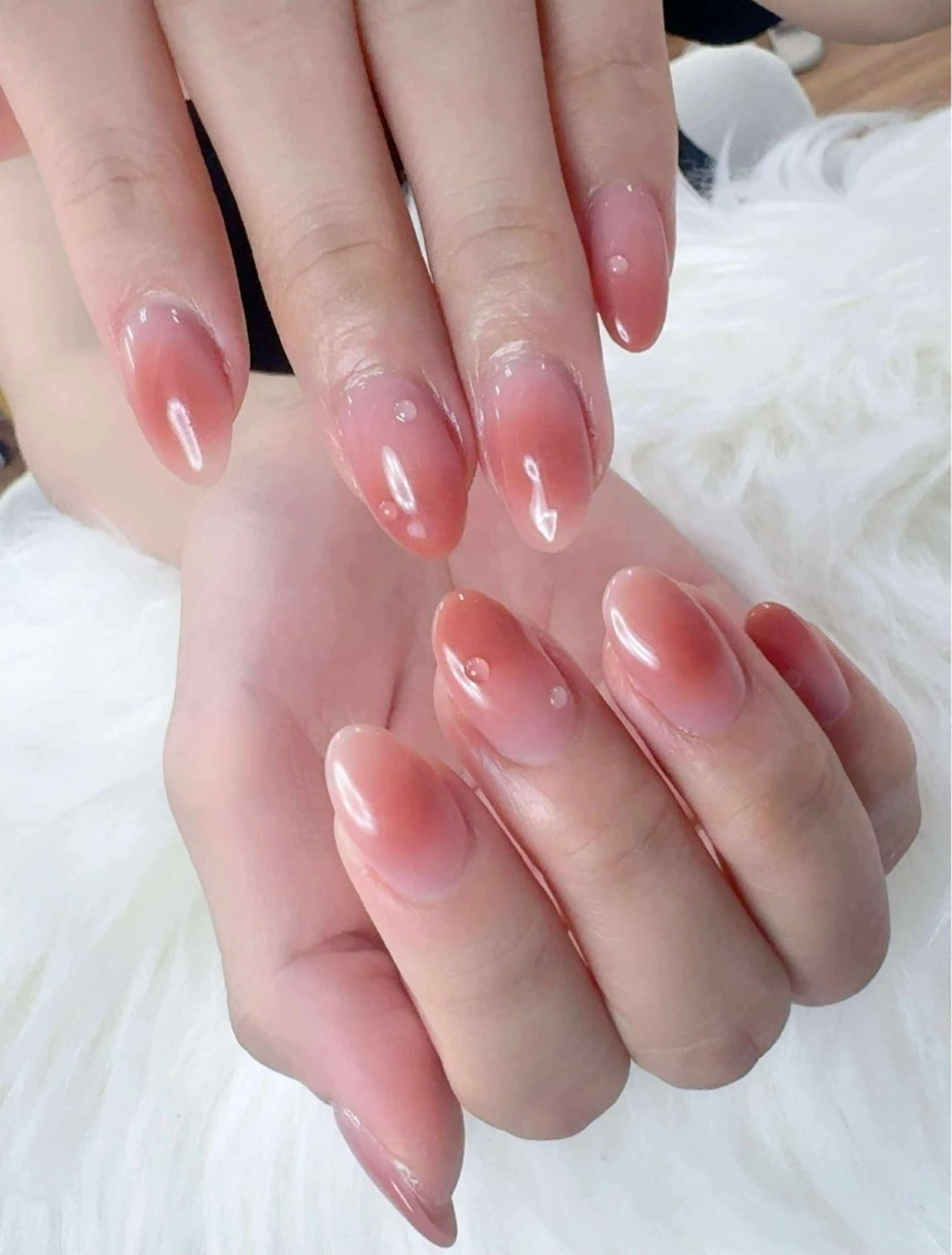 ネイル ハンドネイル ハンドケア Hara Nail 【パラジェル使用】のネイルデザイン