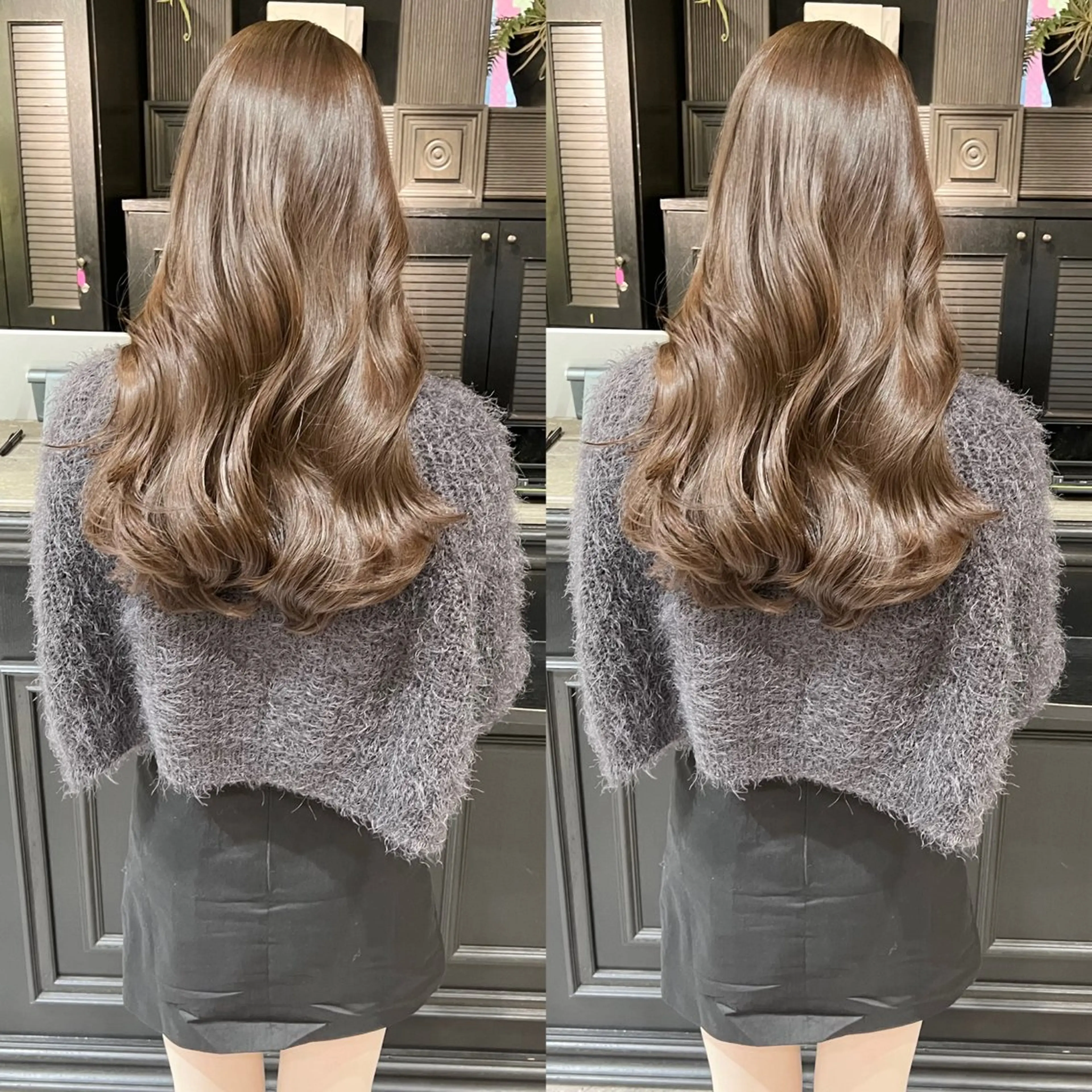 セミロング カット ヘアカラー トリートメント 🎀艶髪の達人 飯田啓奨🎀のヘアスタイル