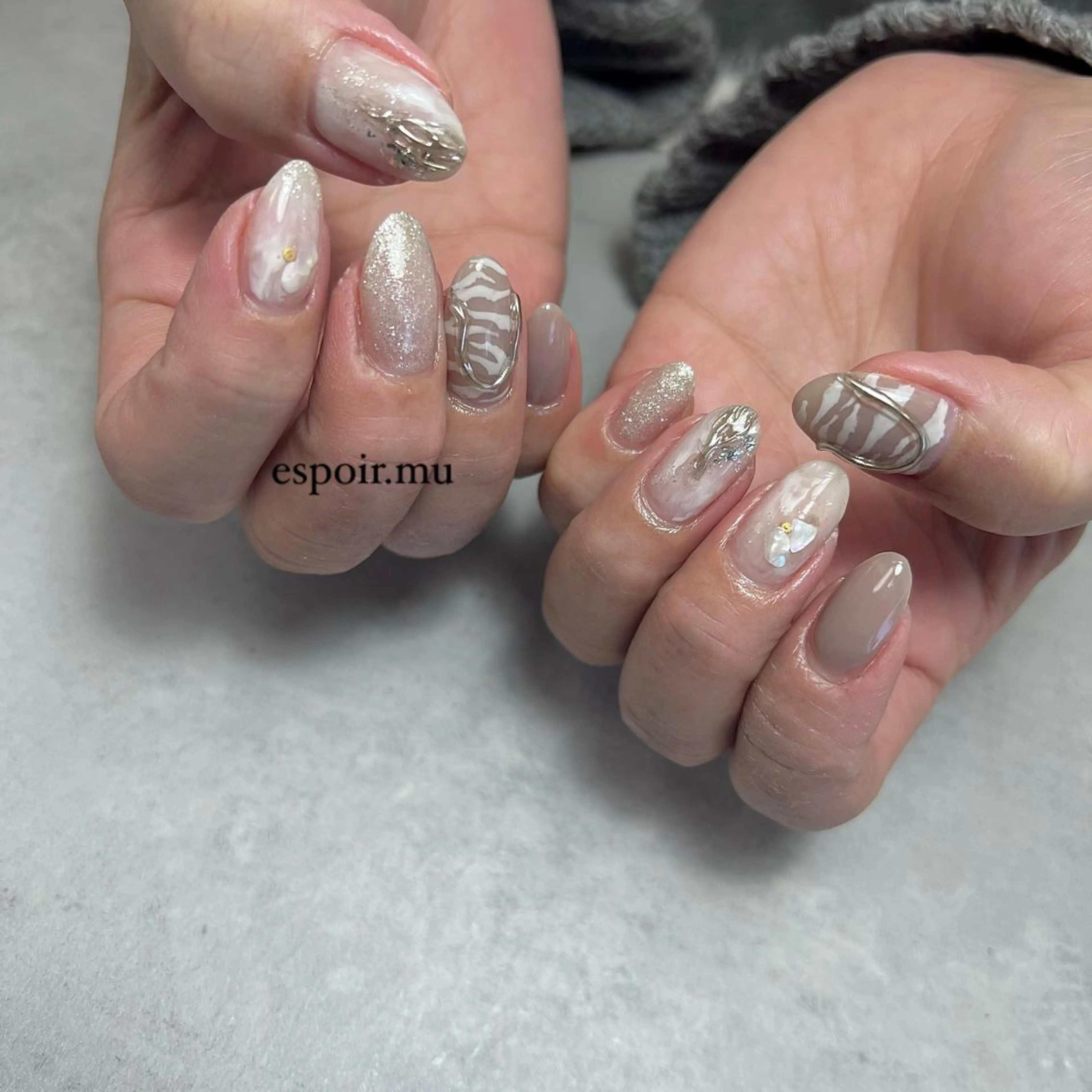 ネイル espoir. muのネイルデザイン