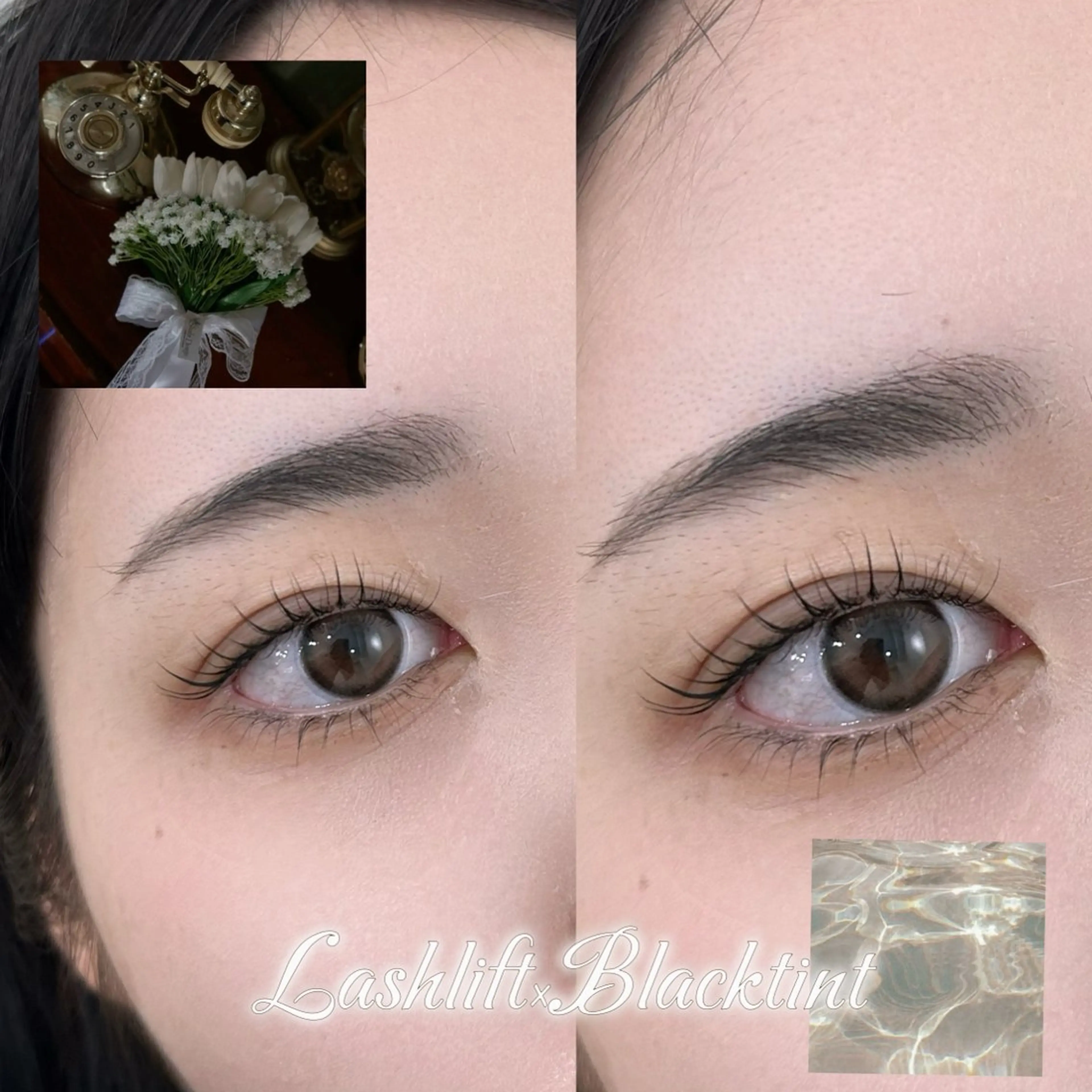 オープン記念✨まつげパーマ【上下】𖤐⸝⸝⸝⋆🖤束感仕上げ🐩葛西の写真