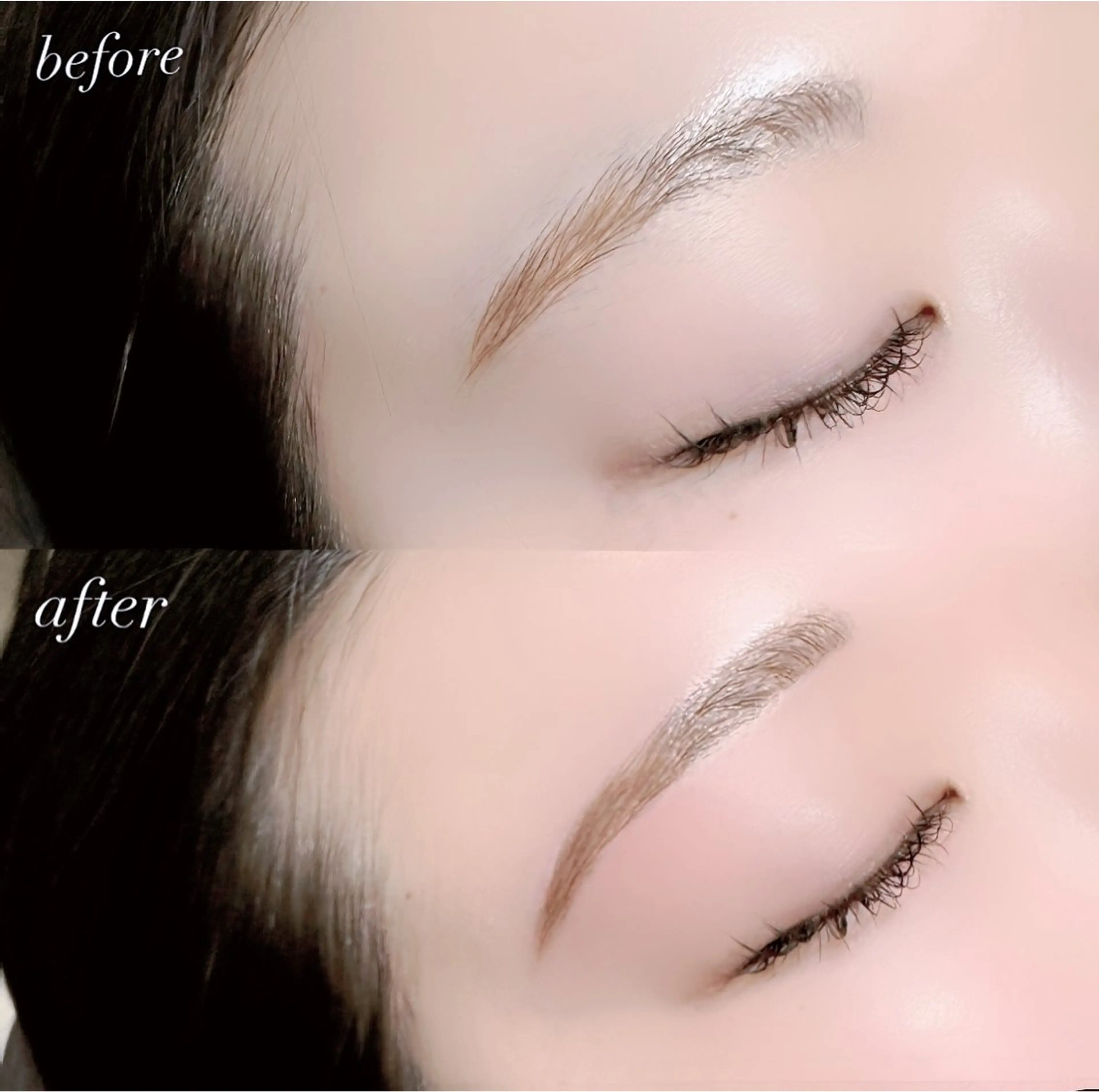 【美眉WAX🦄💜】アイブロウWAXスタイリングの写真