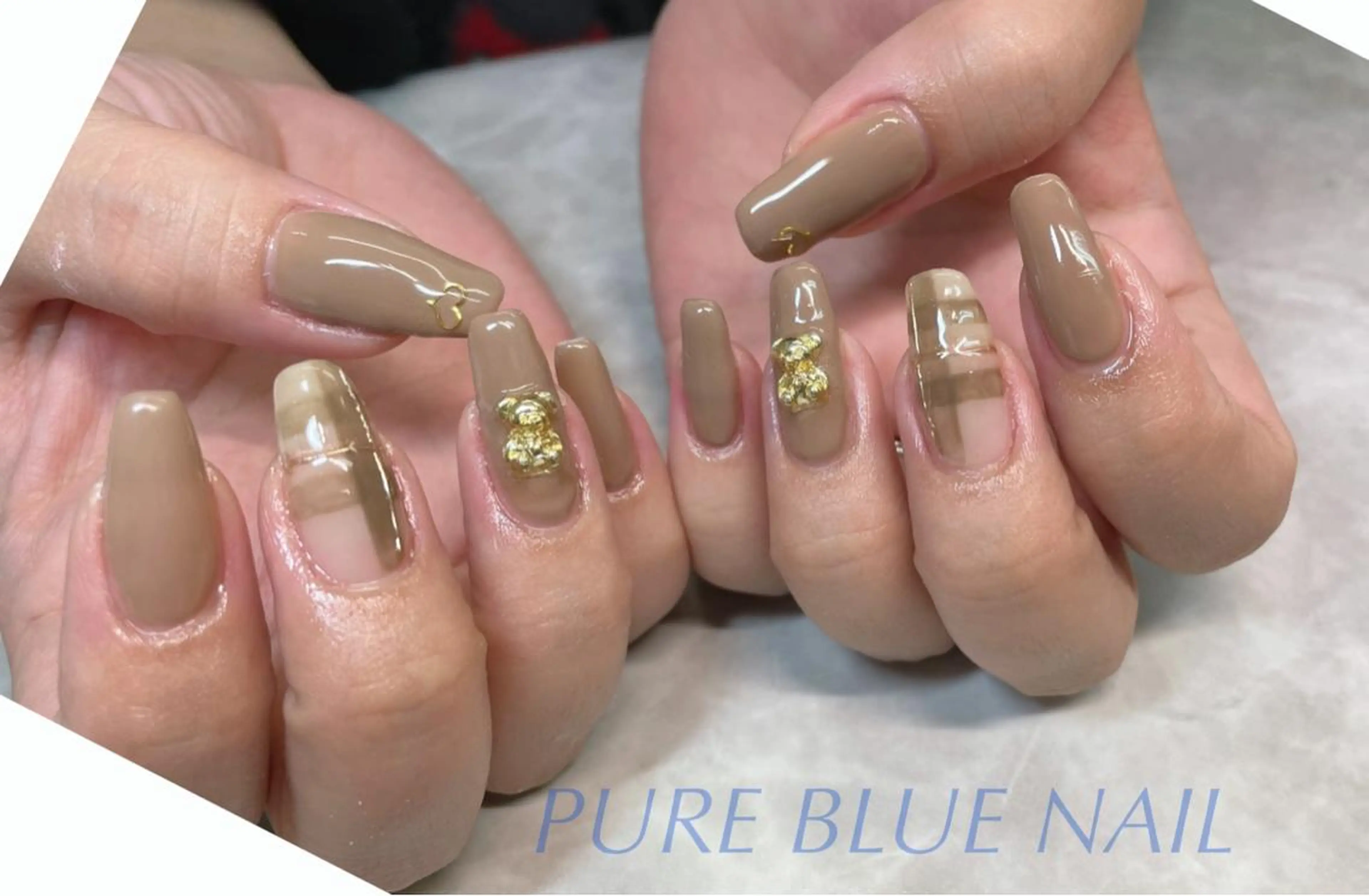 ネイル PURE BLUE NAILのネイルデザイン