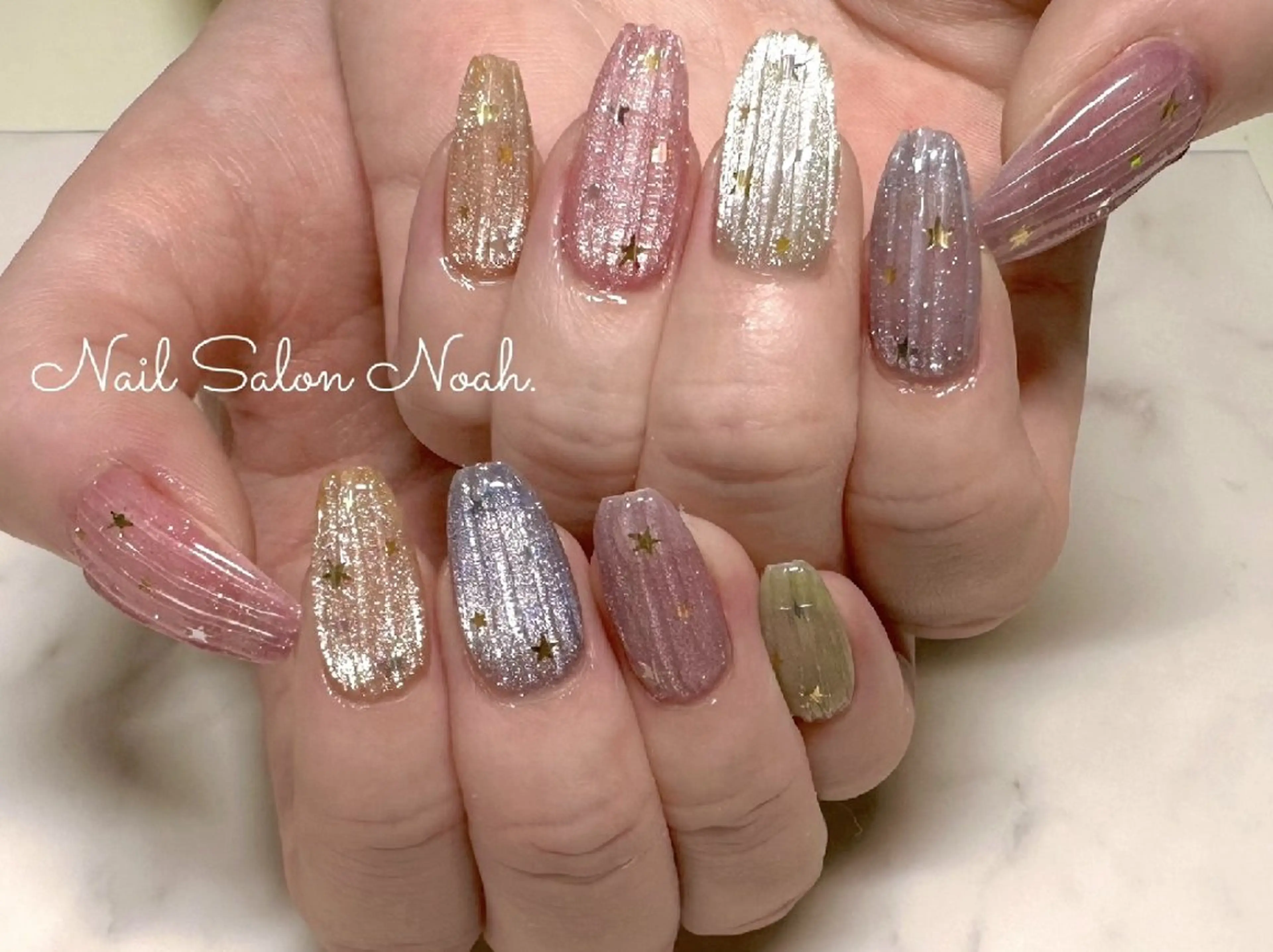 ネイル 持ち込み ハンドネイル Nail Salon Noah.のネイルデザイン