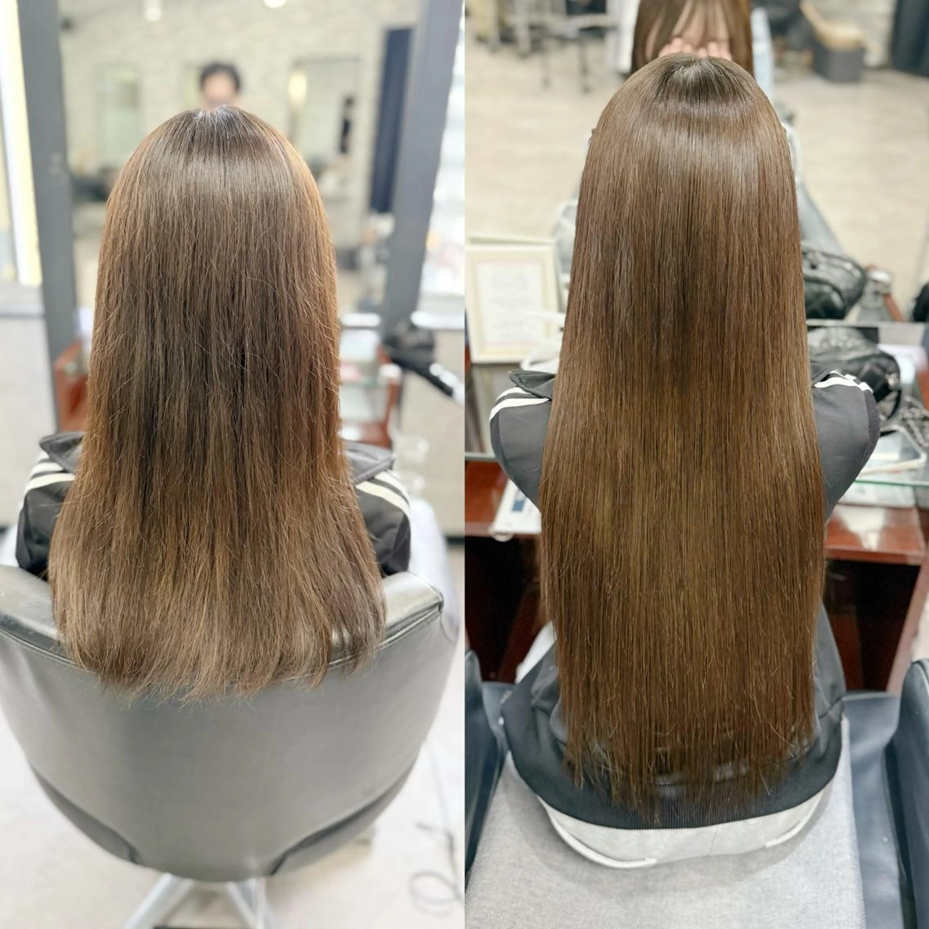 ショート ボブ エクステ 学生 韓国風ヘア ヘアカラー エクステ 韓国特化 BIZEのヘアスタイル