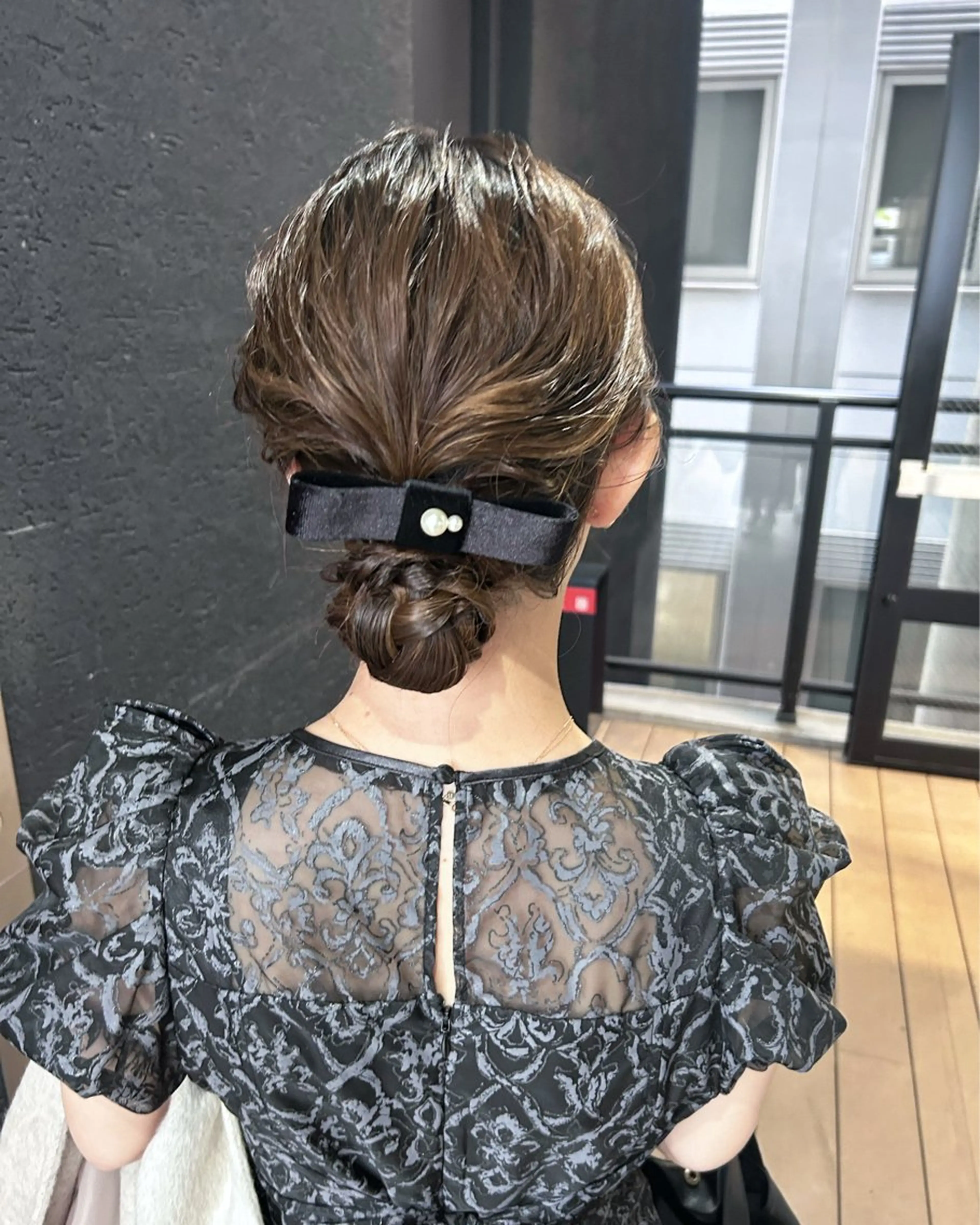 ロング ヘアアレンジ ヘアセット shizuna/平尾 /カラー/髪質改善のヘアスタイル