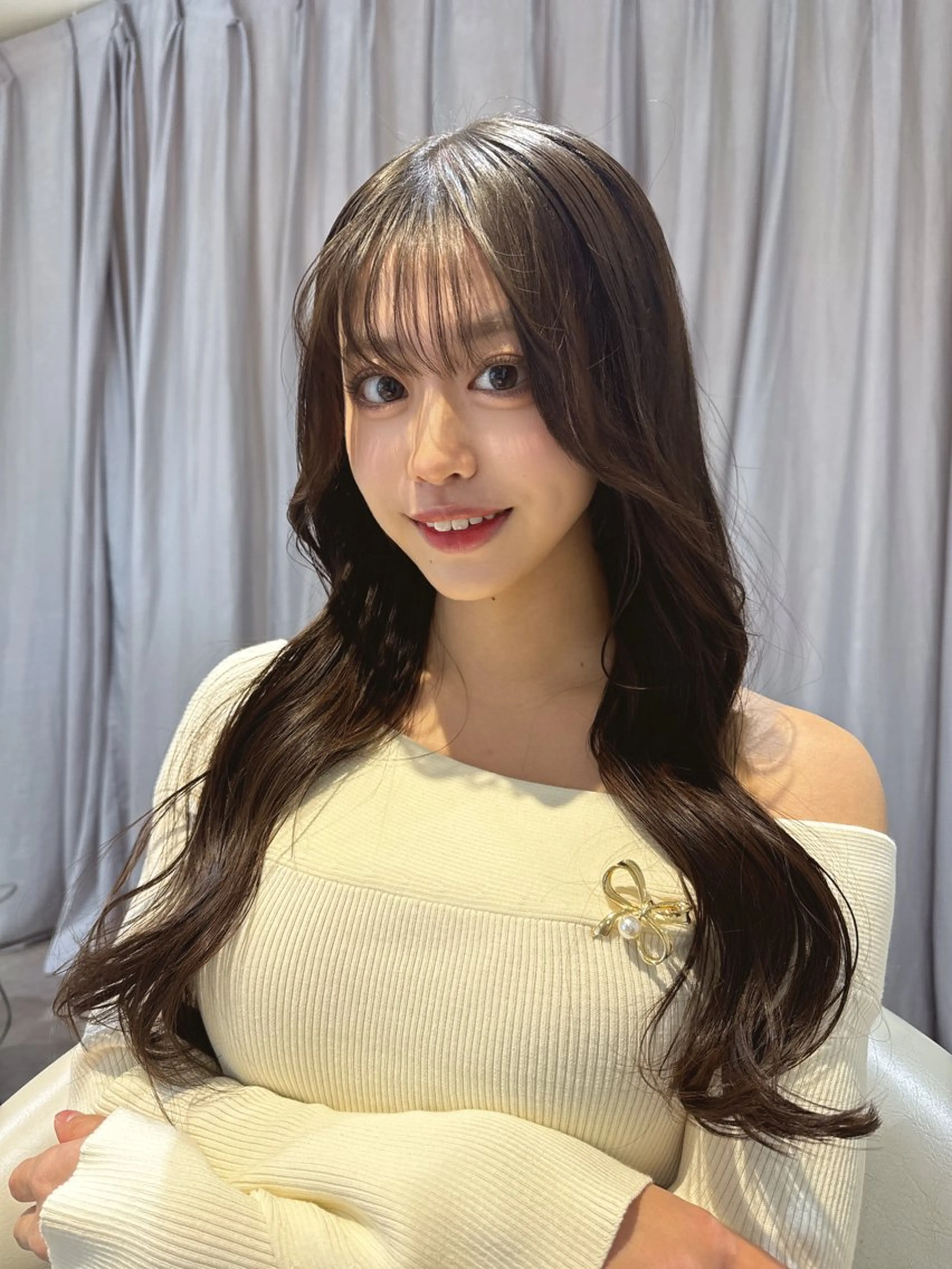 ロング カラー カット ヘアカラー トリートメント 💎透明感カラー特化 💎TAISEIのヘアスタイル