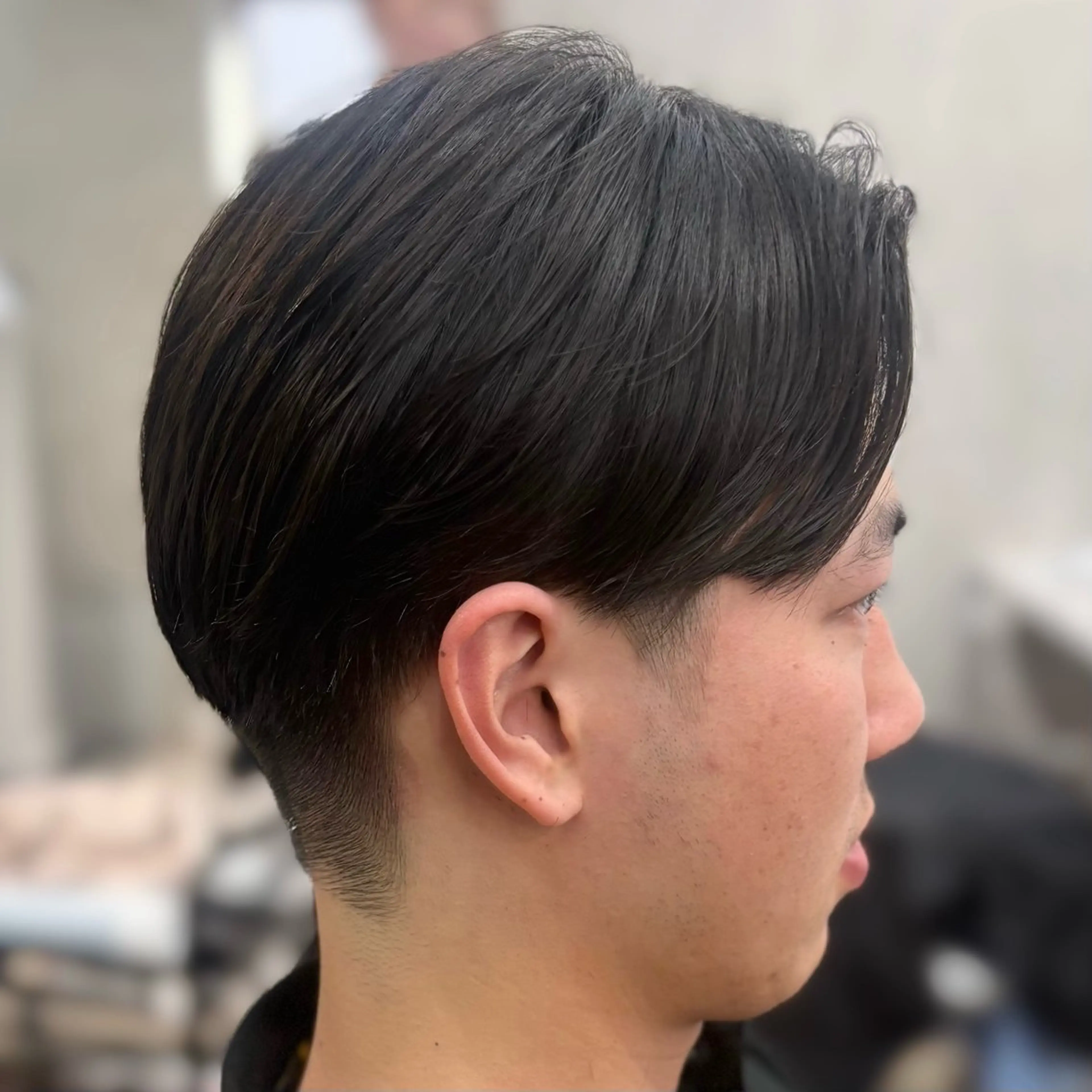 メンズ カット フェザーパーマ🦋 毛流れ🖤ayaneのヘアスタイル