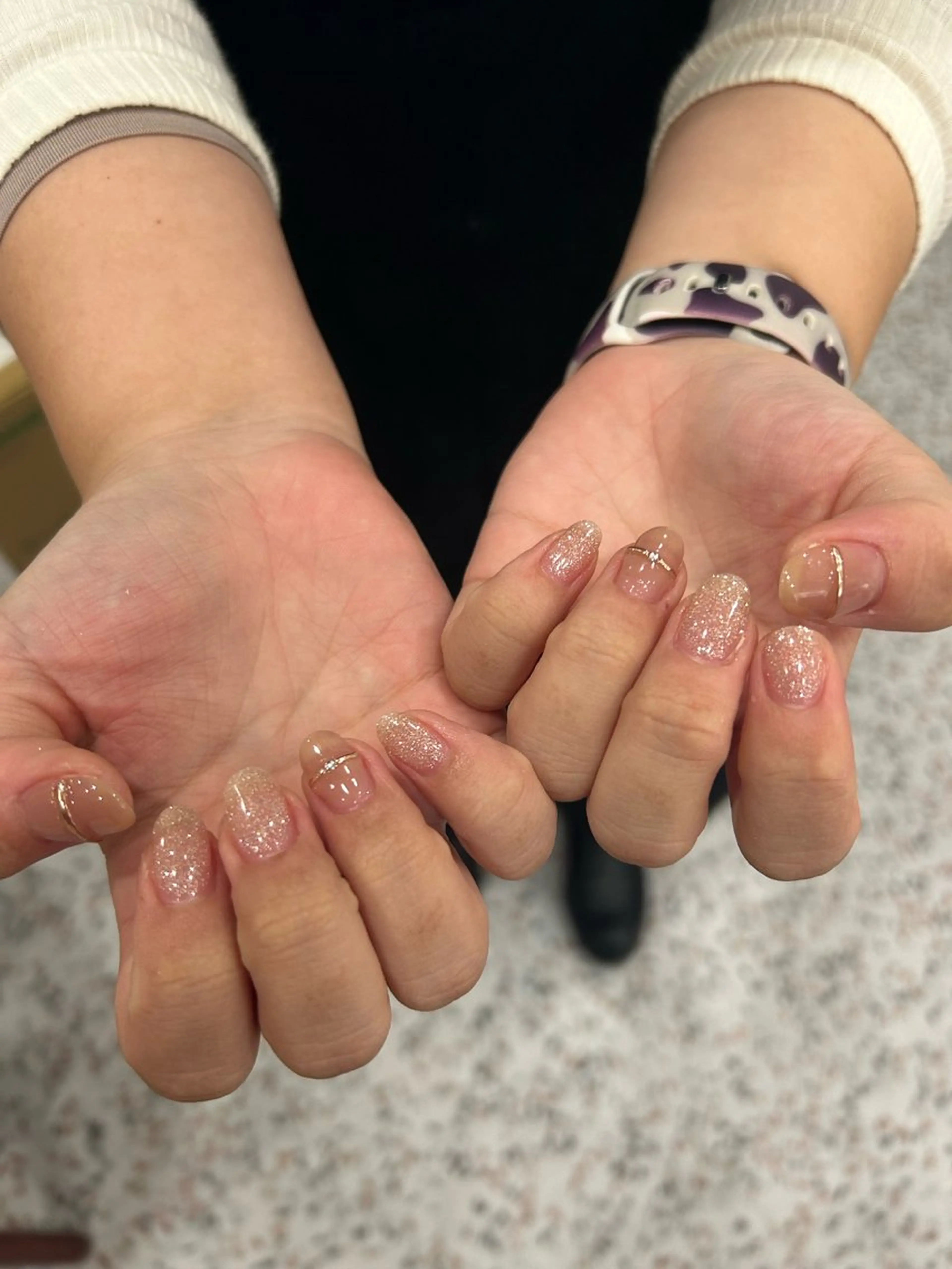 ネイル ハンドネイル 小松 千冬snazzyのネイルデザイン