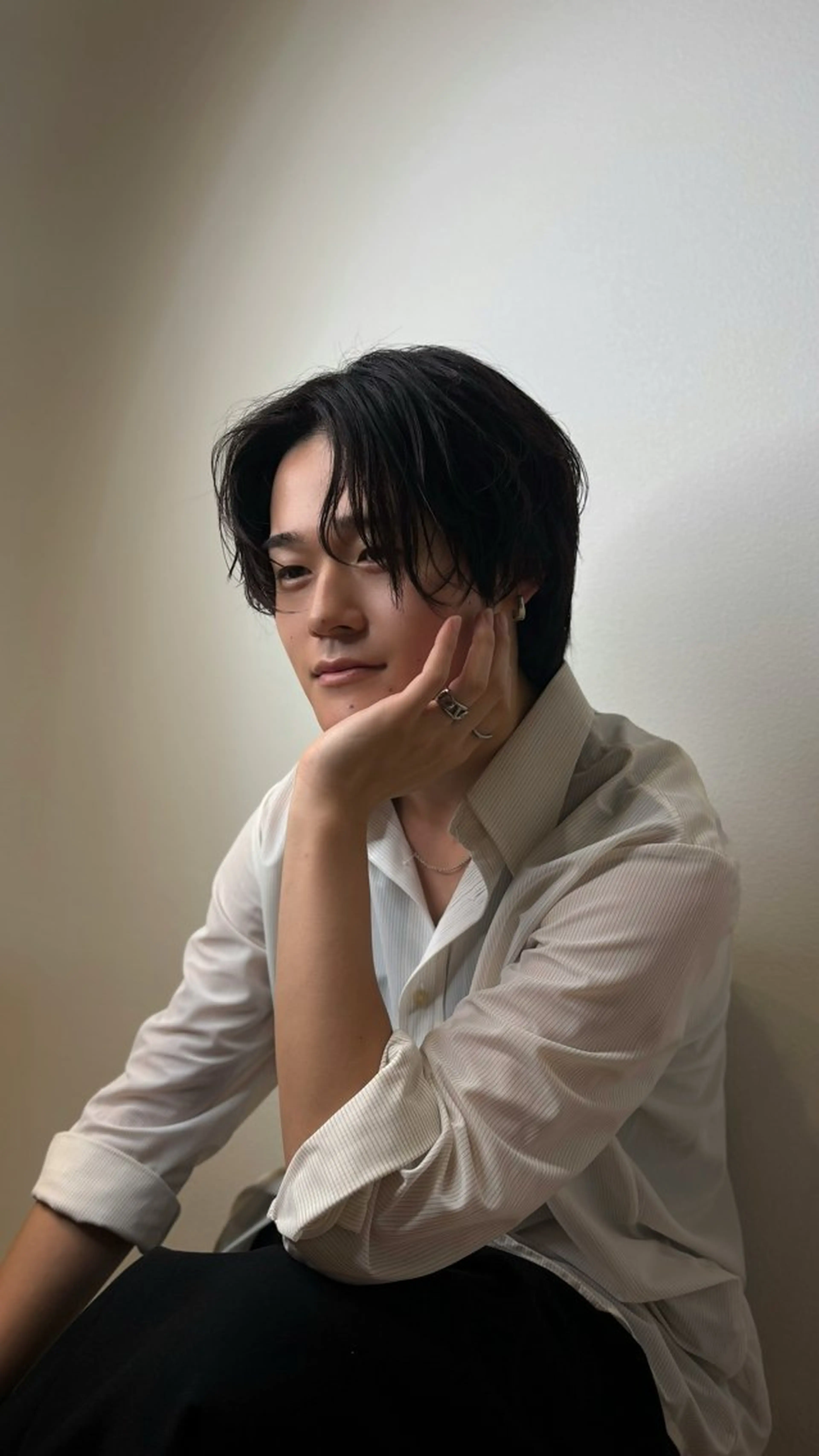 メンズ カット パーマ 波巻き🌊✖️ シャドウ🐾/AOIのヘアスタイル