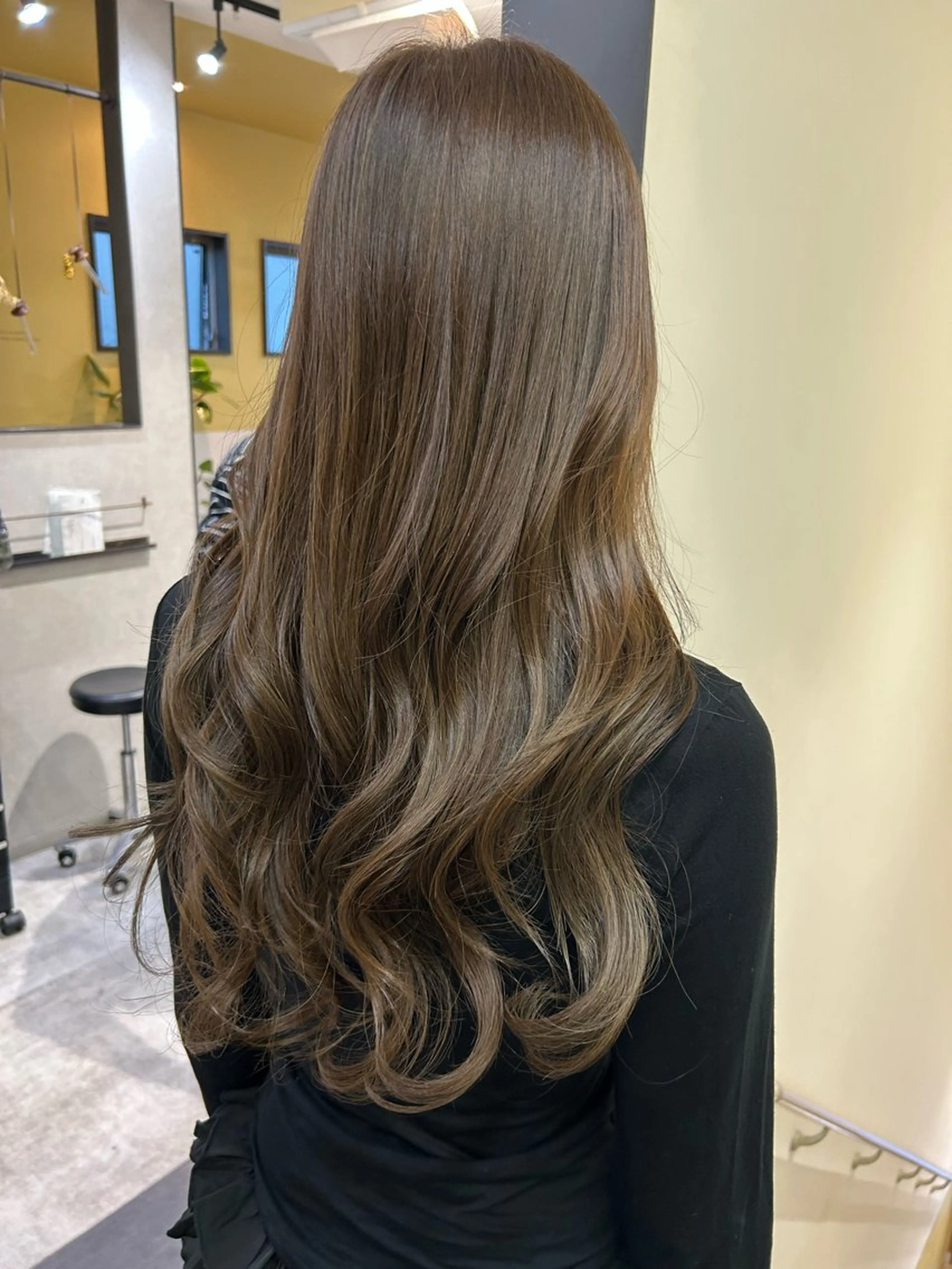 ロング カラー ベージュカラー カット ヘアカラー トリートメント hub hair レイヤー/透明感のヘアスタイル