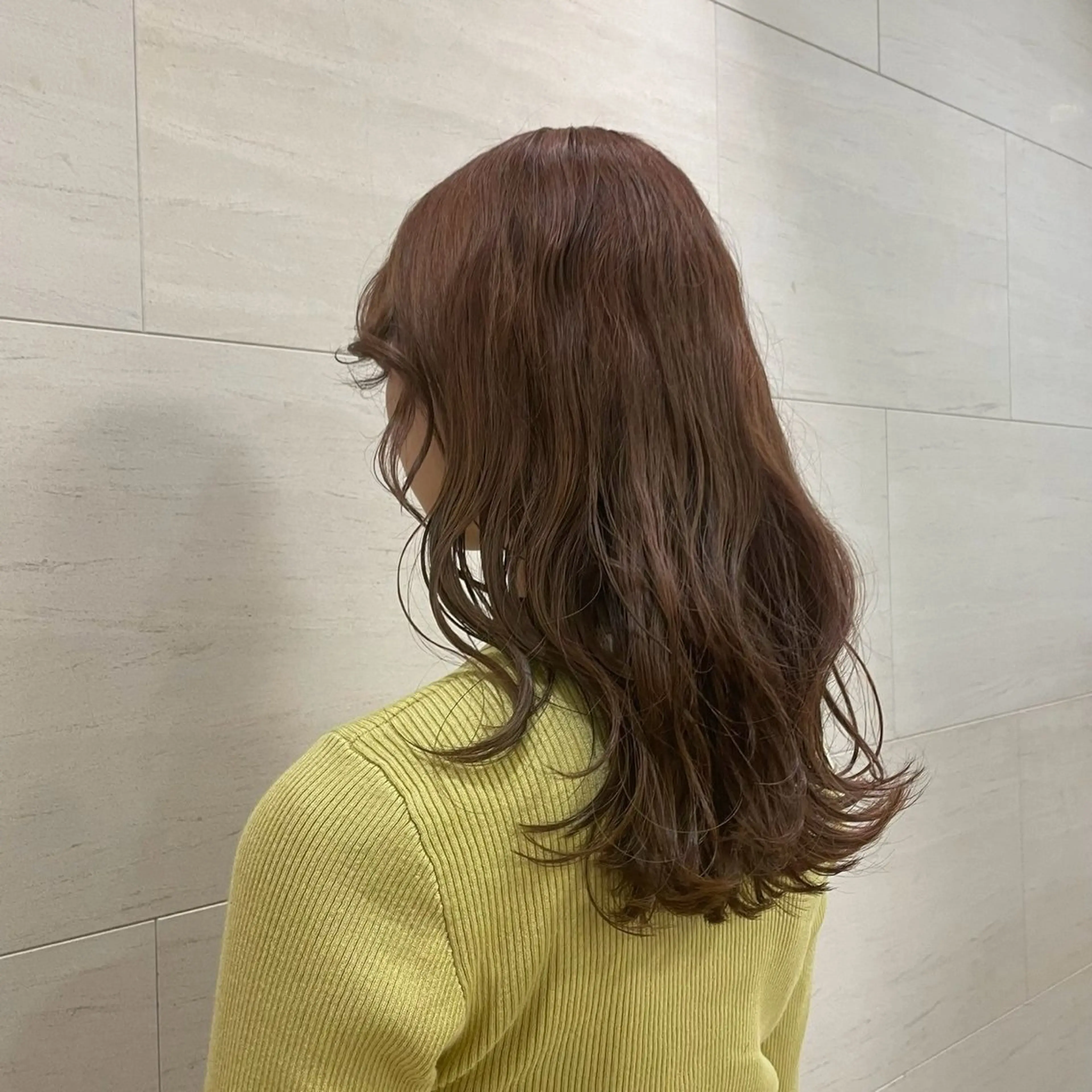 ロング ダブルカラーベージュ カラー/tuburaのヘアスタイル