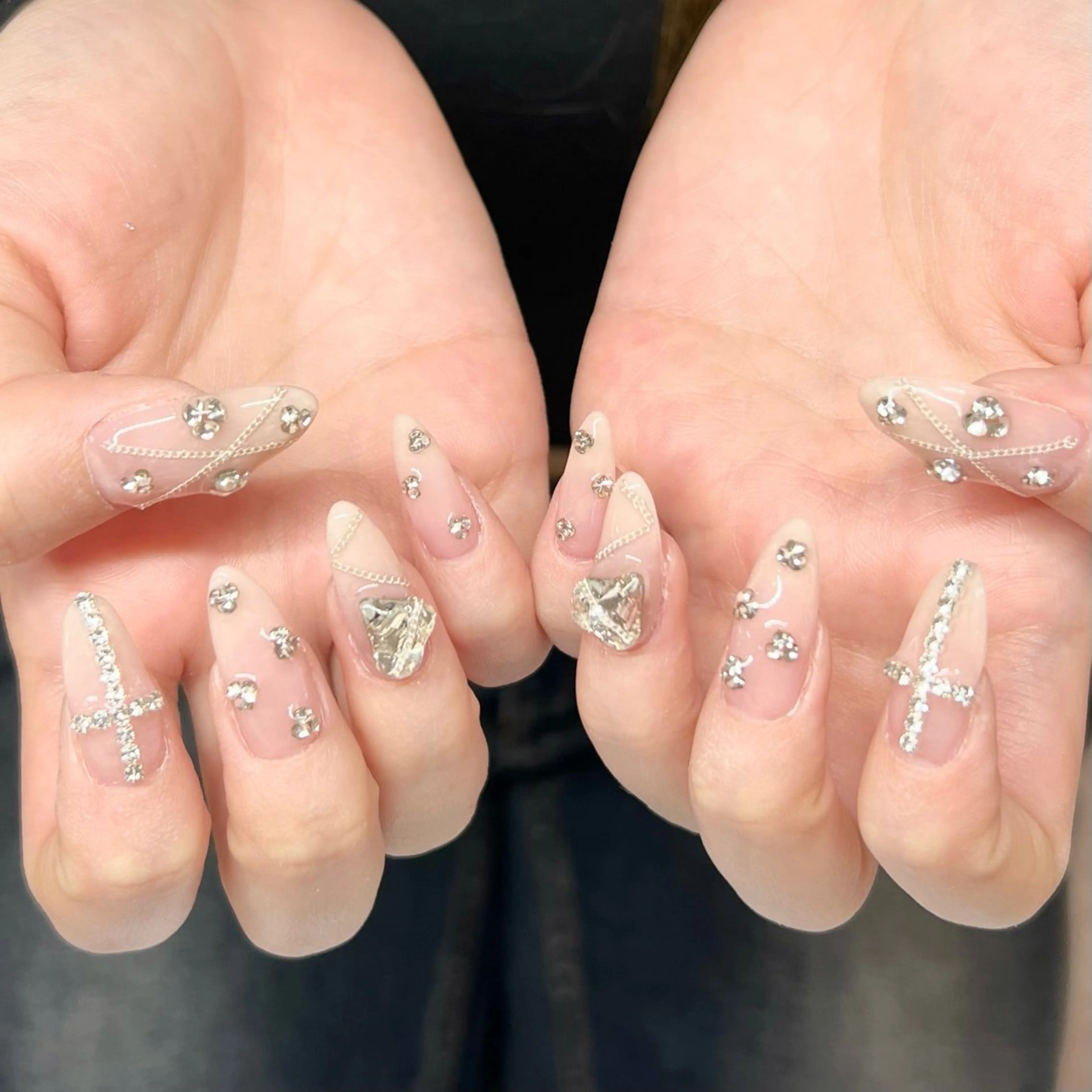 ネイル アートネイル ロングネイル ハンドネイル joieang京橋店 川瀬のネイルデザイン