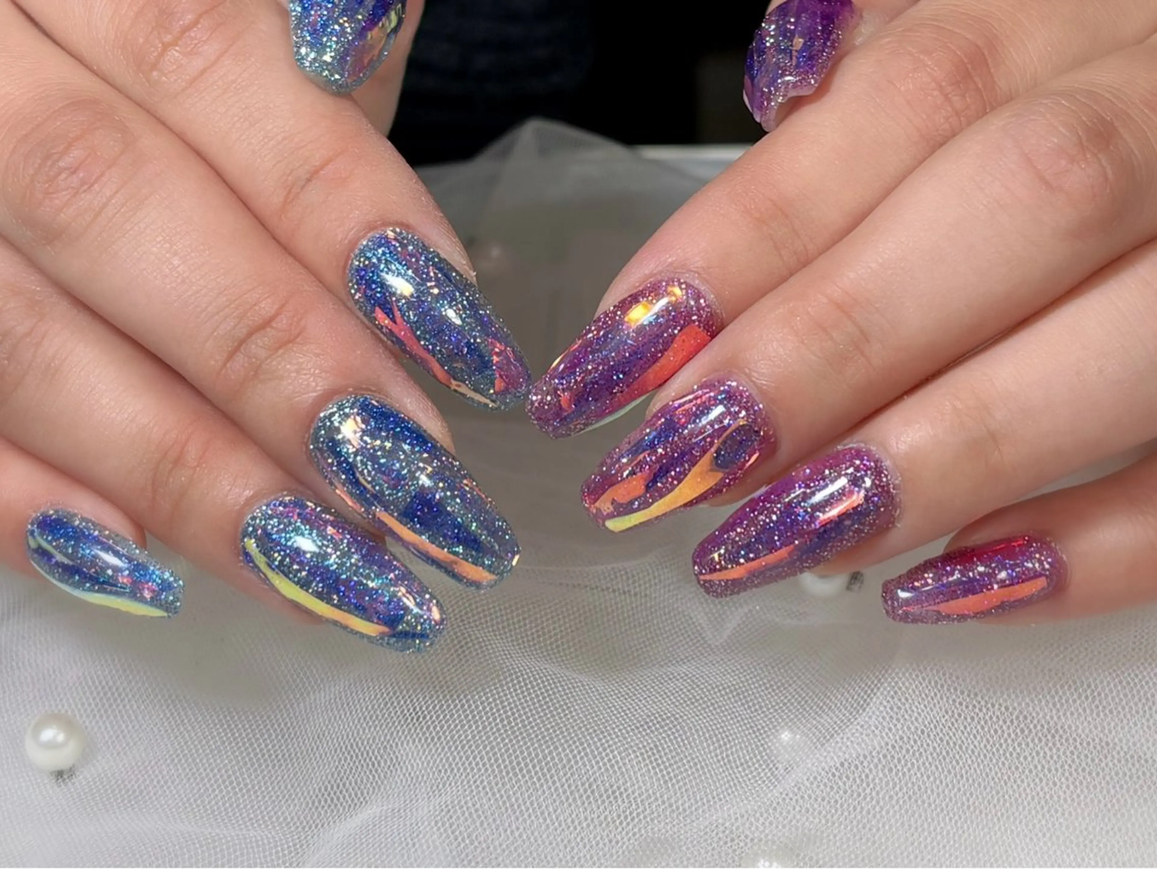 ネイル フラッシュネイル 【Suger】 maiのネイルデザイン