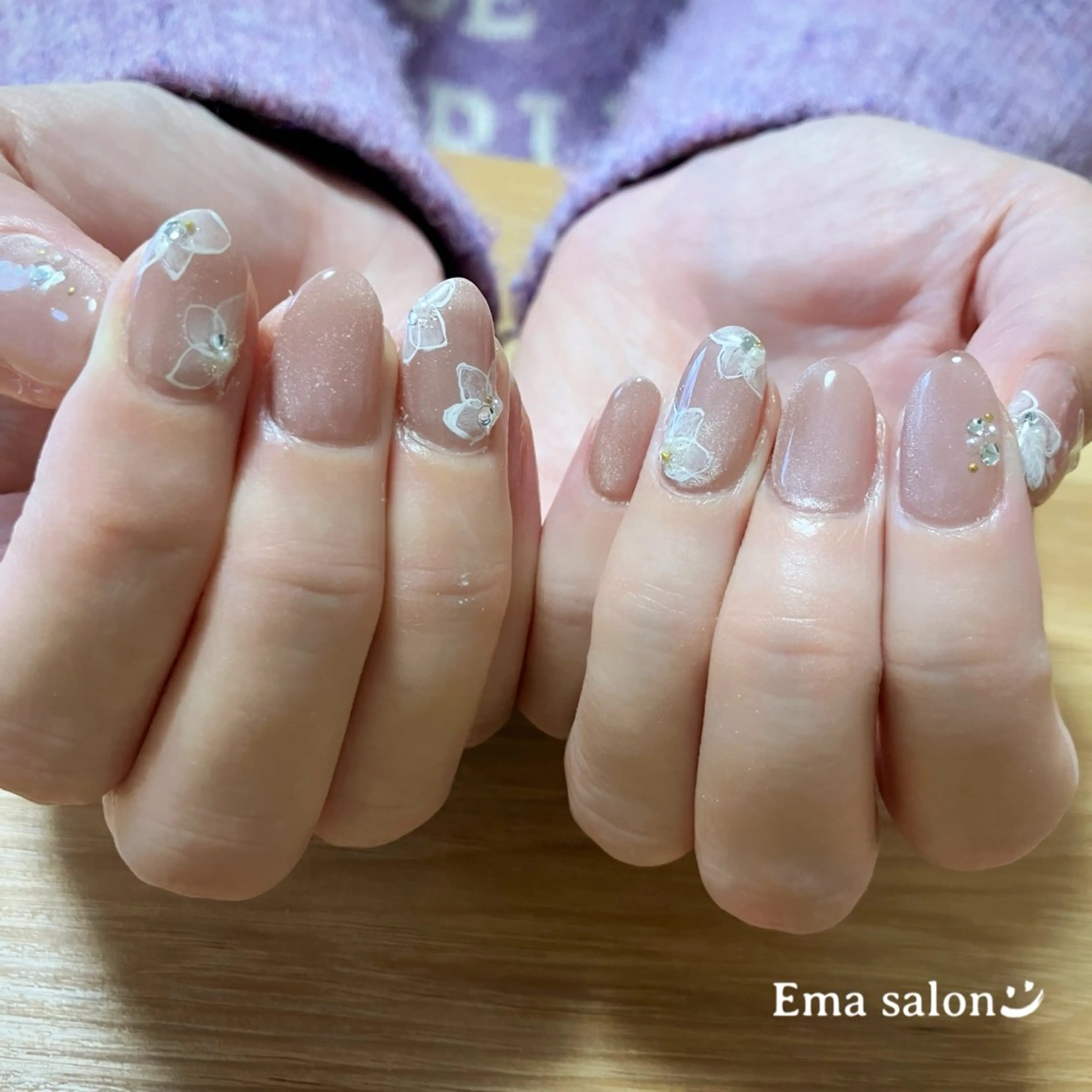 ネイル ハンドネイル Ema salon satomiのネイルデザイン