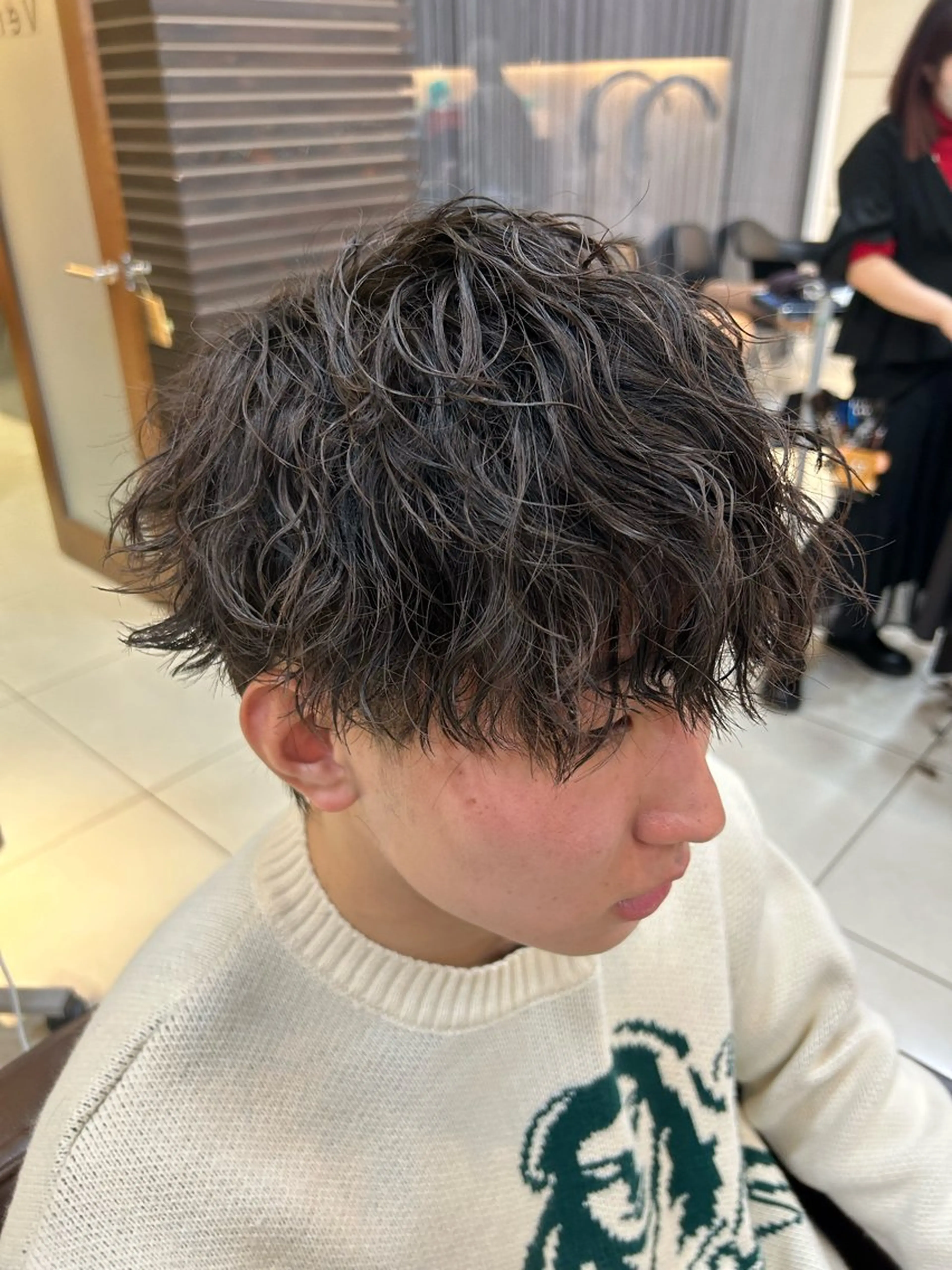 ショート パーマ 失敗しないパーマ 稲葉/草薙のヘアスタイル