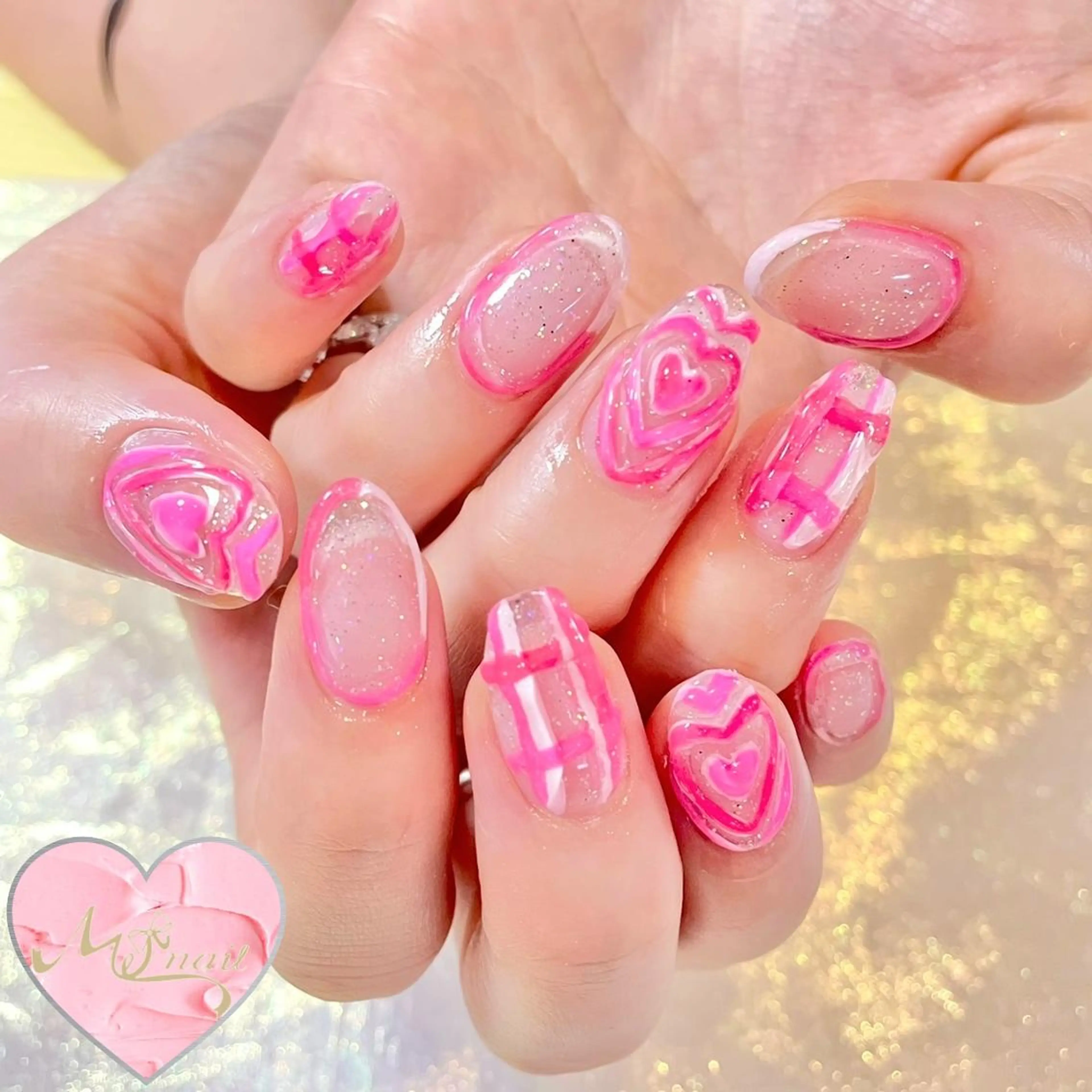 ネイル ミーネイル心斎橋 ☆NATSUKI☆のネイルデザイン