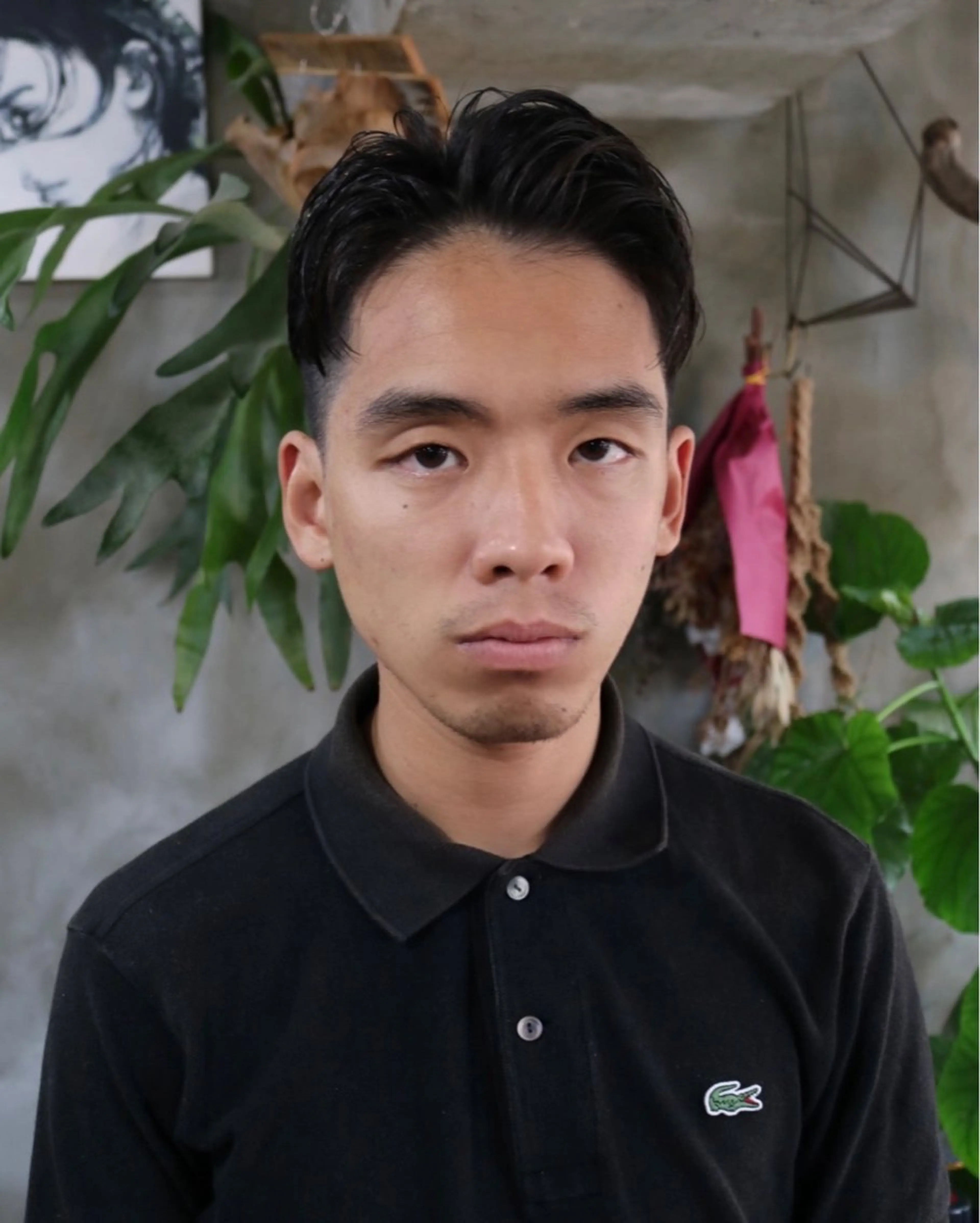 ショート パーマ メンズ カット パーマ トリートメント 木村陸弥 似合わせ 透明感カラー🌿のヘアスタイル