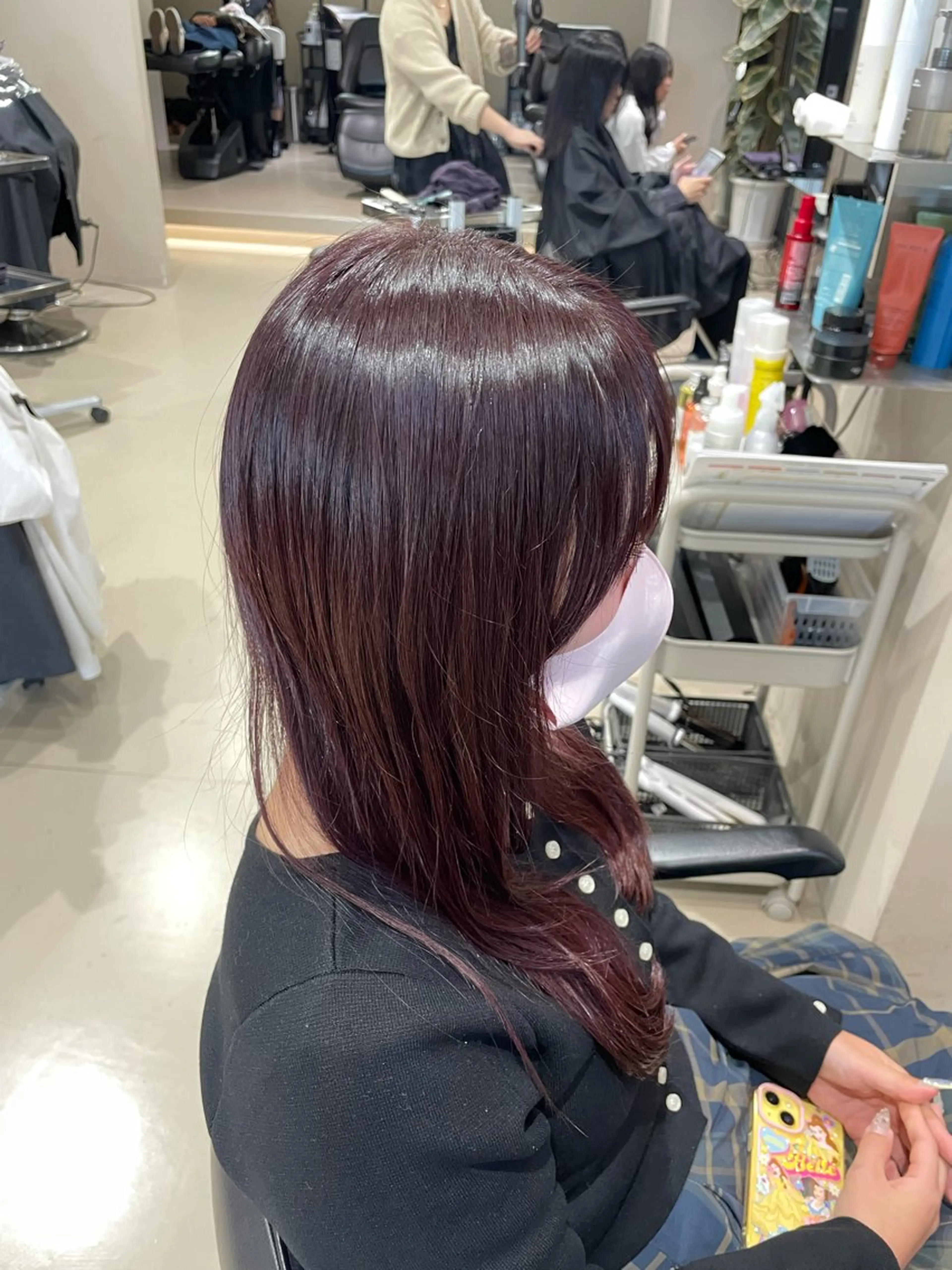 ロング カット ヘアカラー けいせい/横浜/ カラー、パーマ、縮毛のヘアスタイル