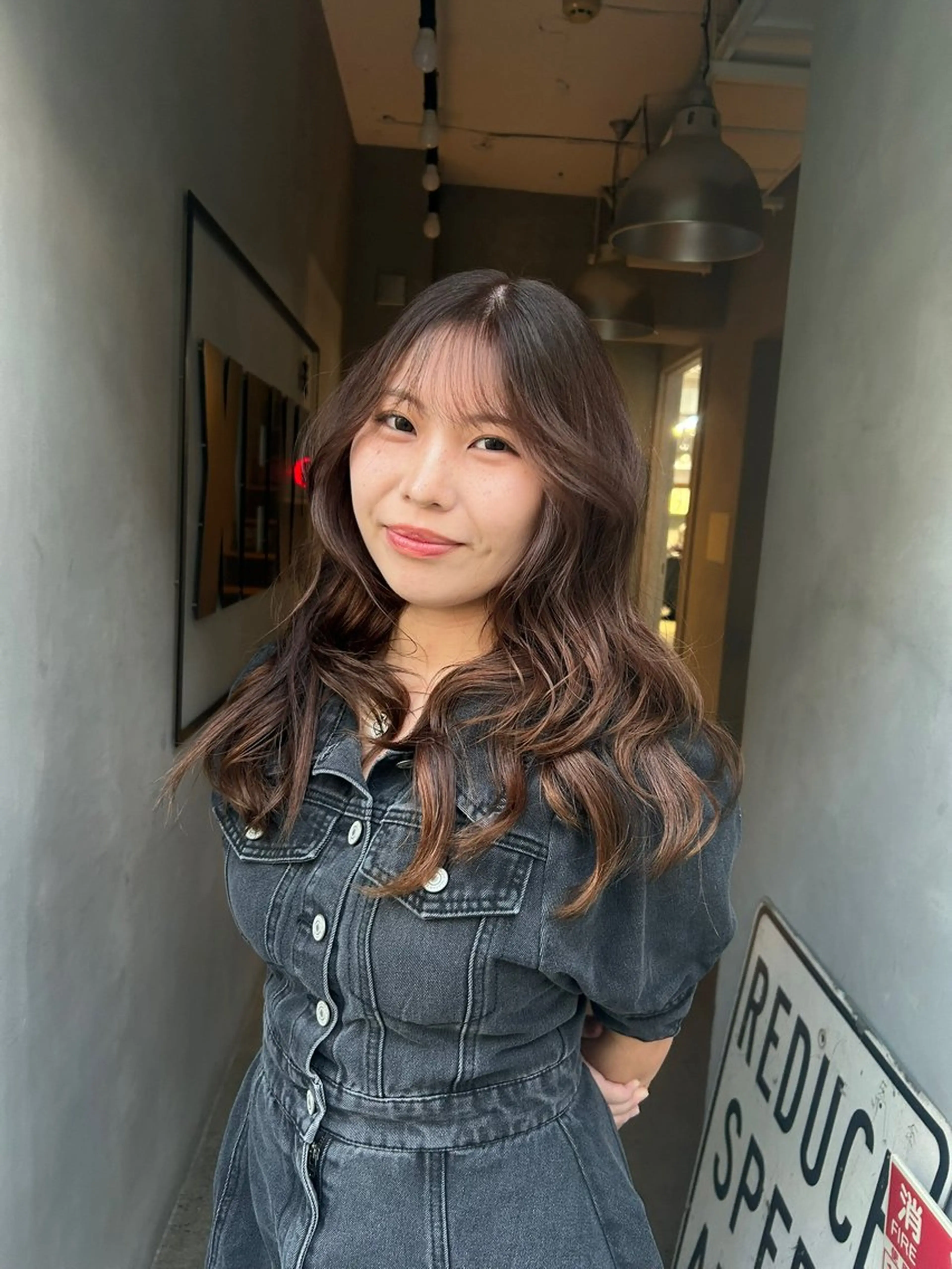 セミロング カラー ブリーチ ブリーチなしカラー ヘアカラー 🦋SATO🦋 / 似合わせカラー⟡.*のヘアスタイル