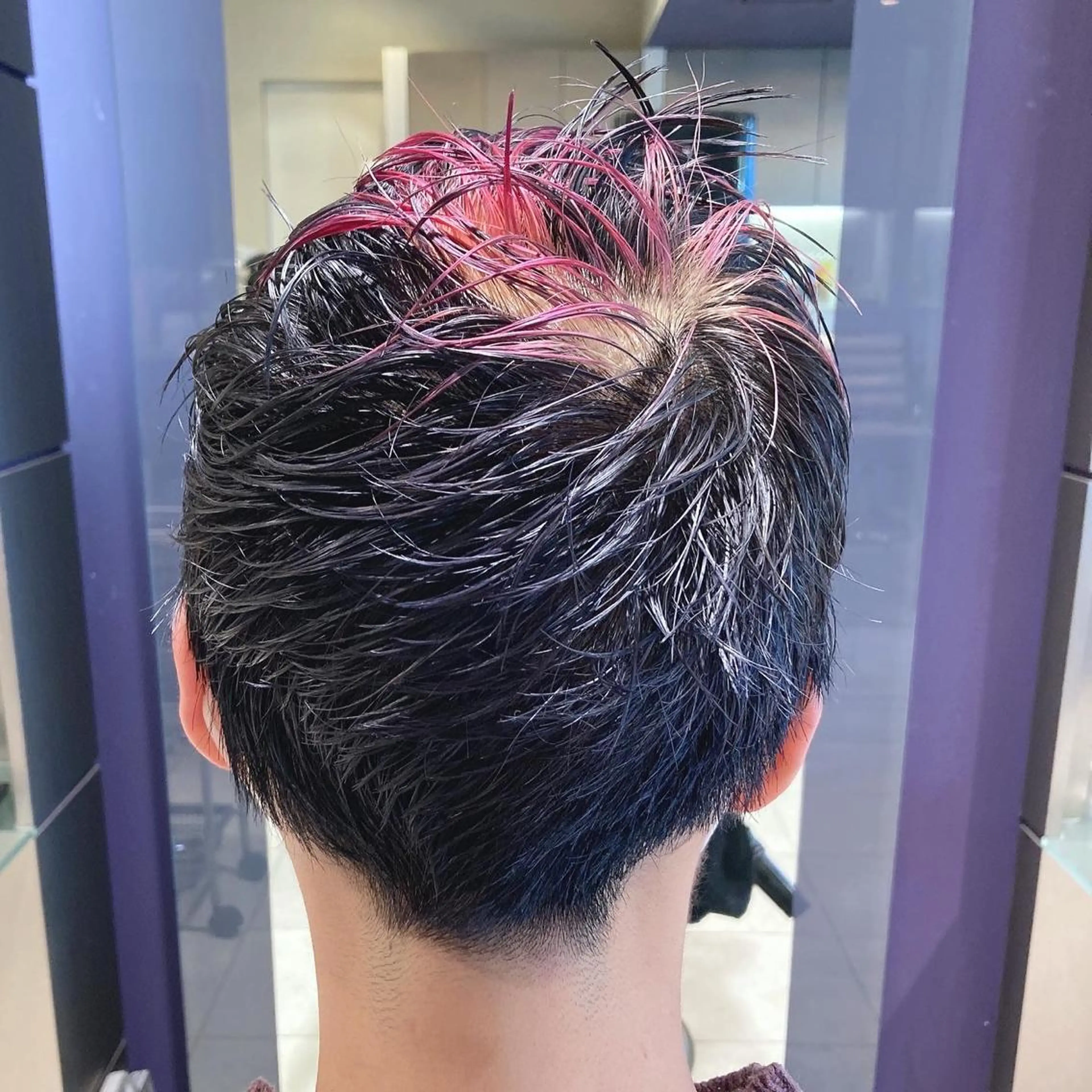 ショート カラー スキバサミを使わない カット🌼唯🌼のヘアスタイル