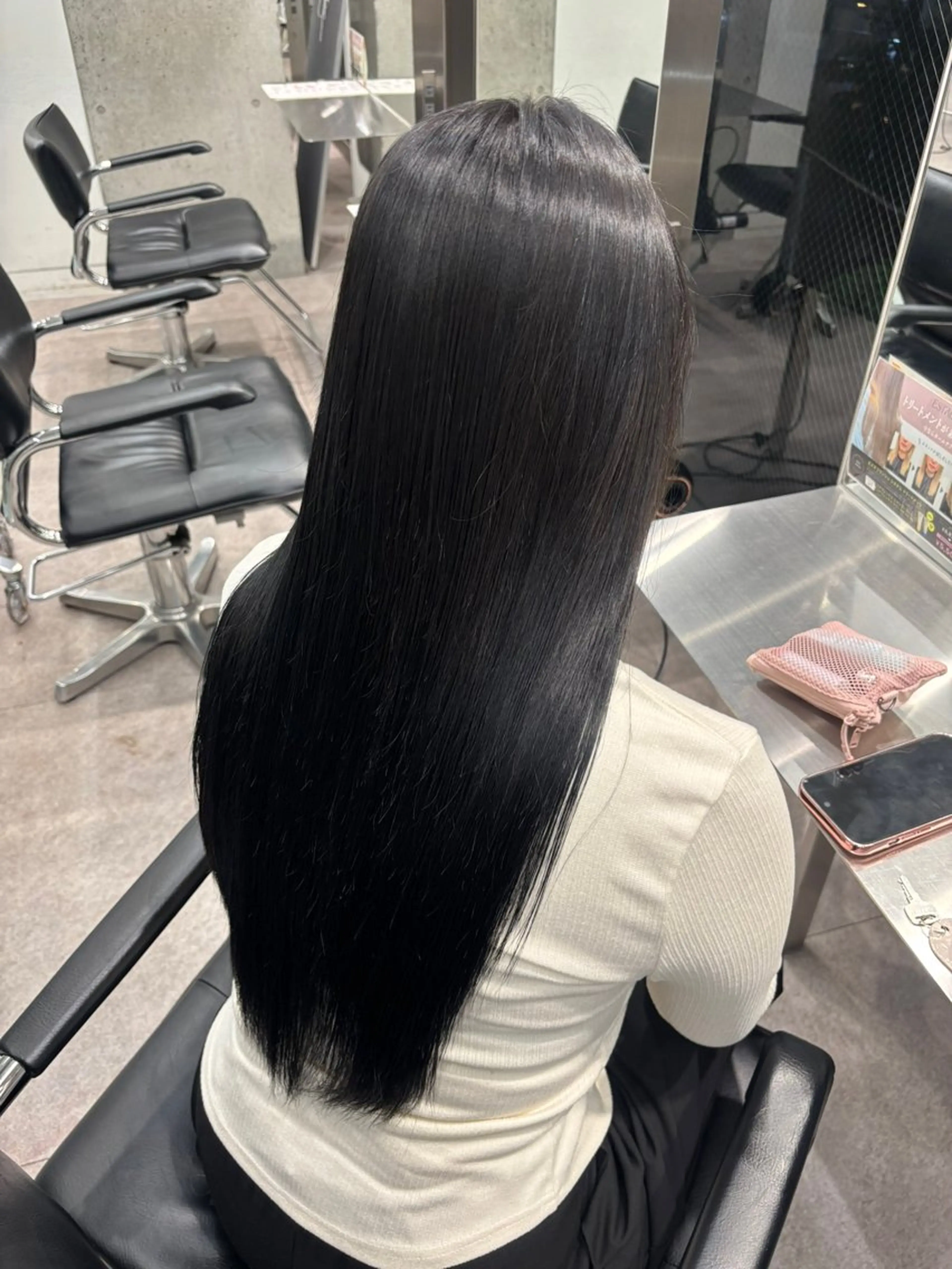 ロング カラー ヘアカラー 田尻 眞也のヘアスタイル