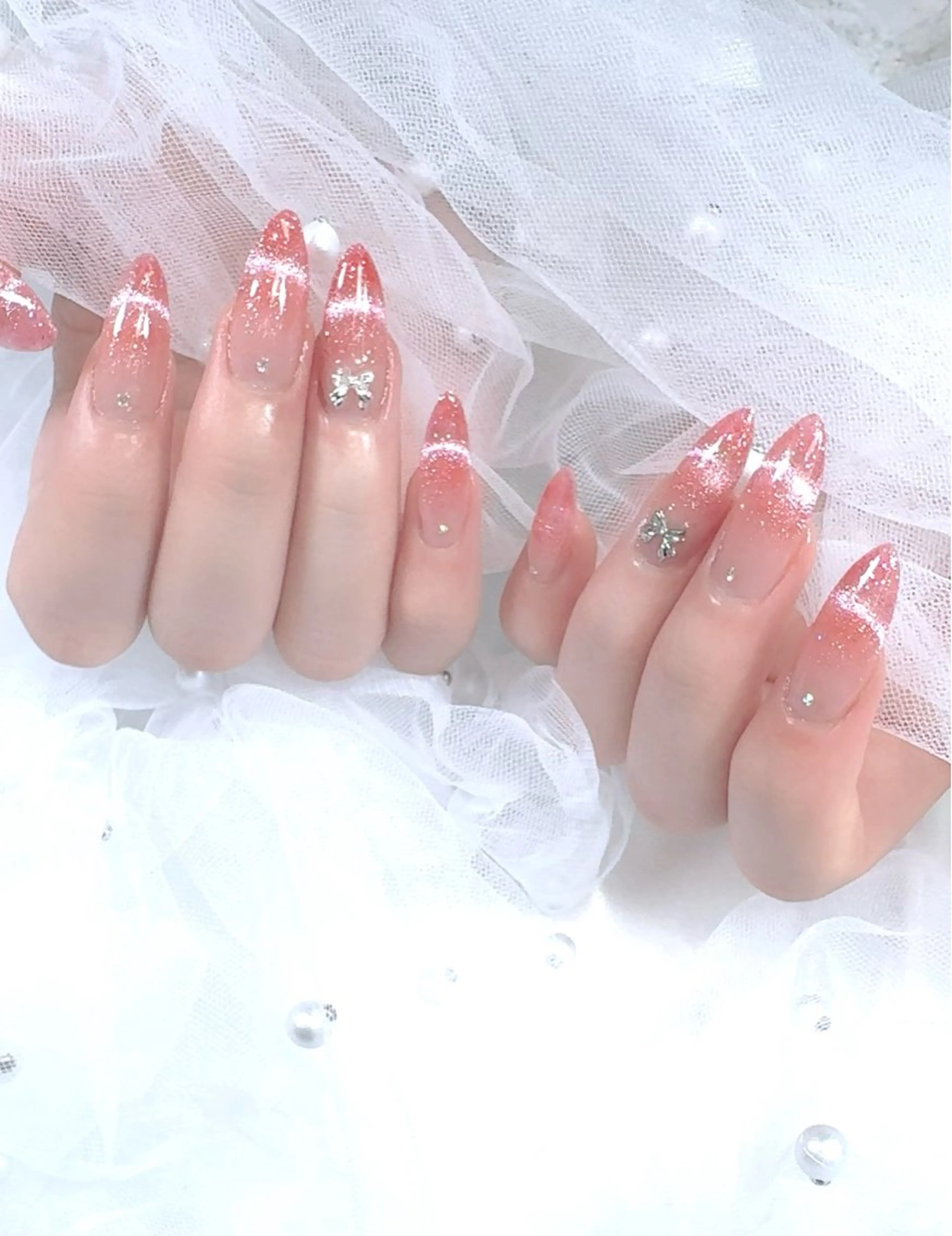 ネイル ピンク ハンドネイル RaRa Nailのネイルデザイン