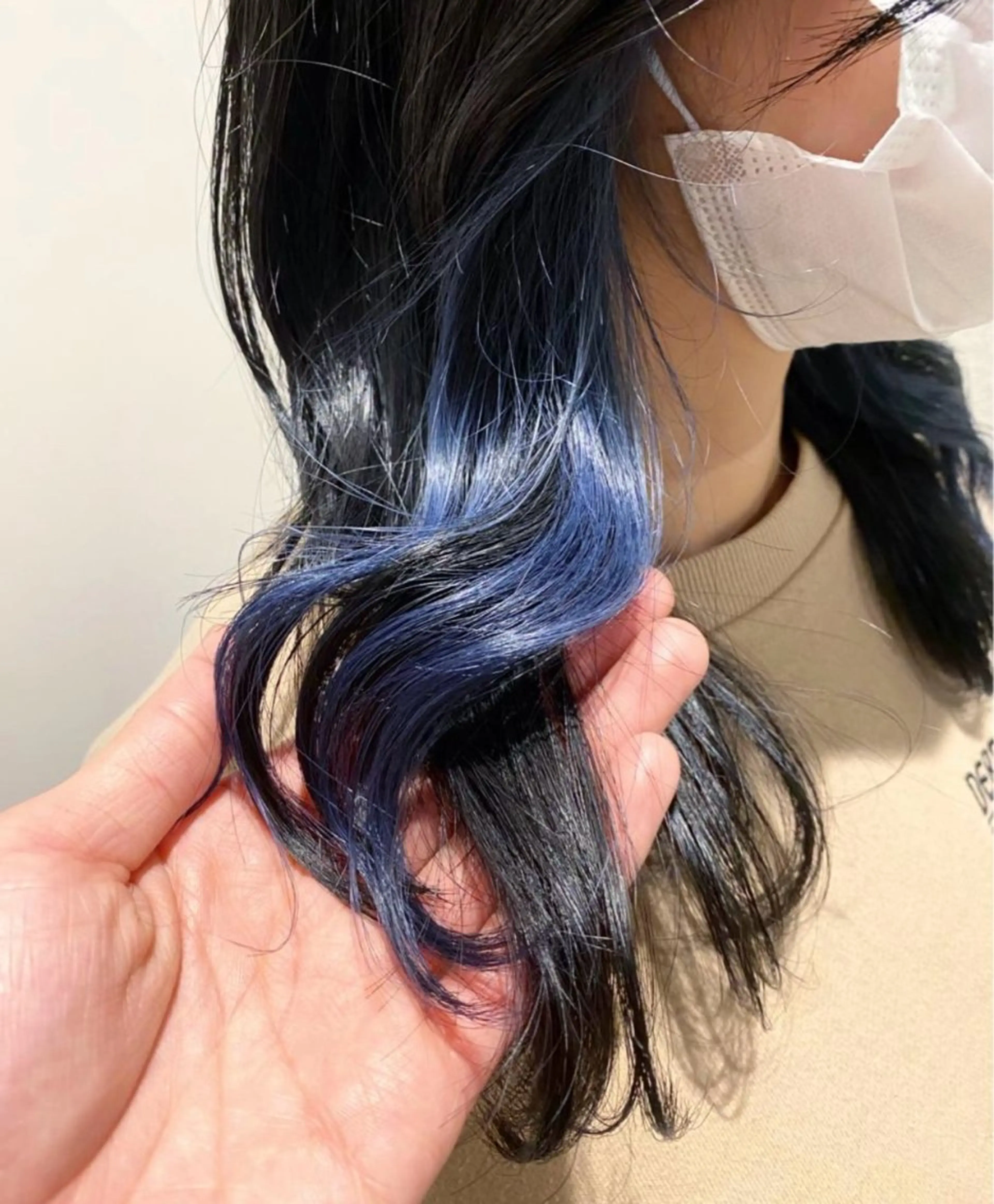 ミディアム カラー yate'/ Wカラー/小出捷也のヘアスタイル