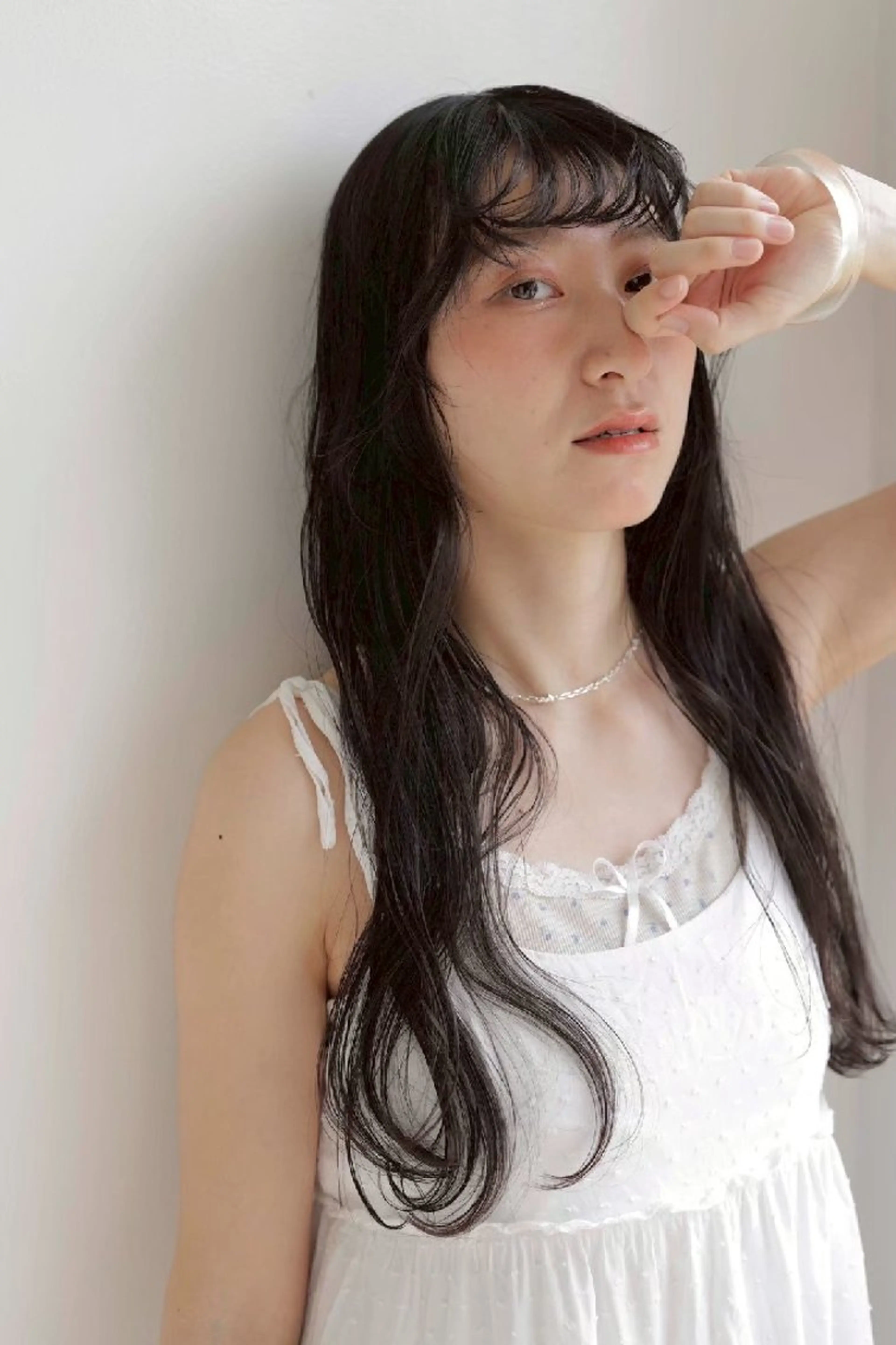 カラー 束感まつぱ🥑🤍 NATUKI🤍のヘアスタイル