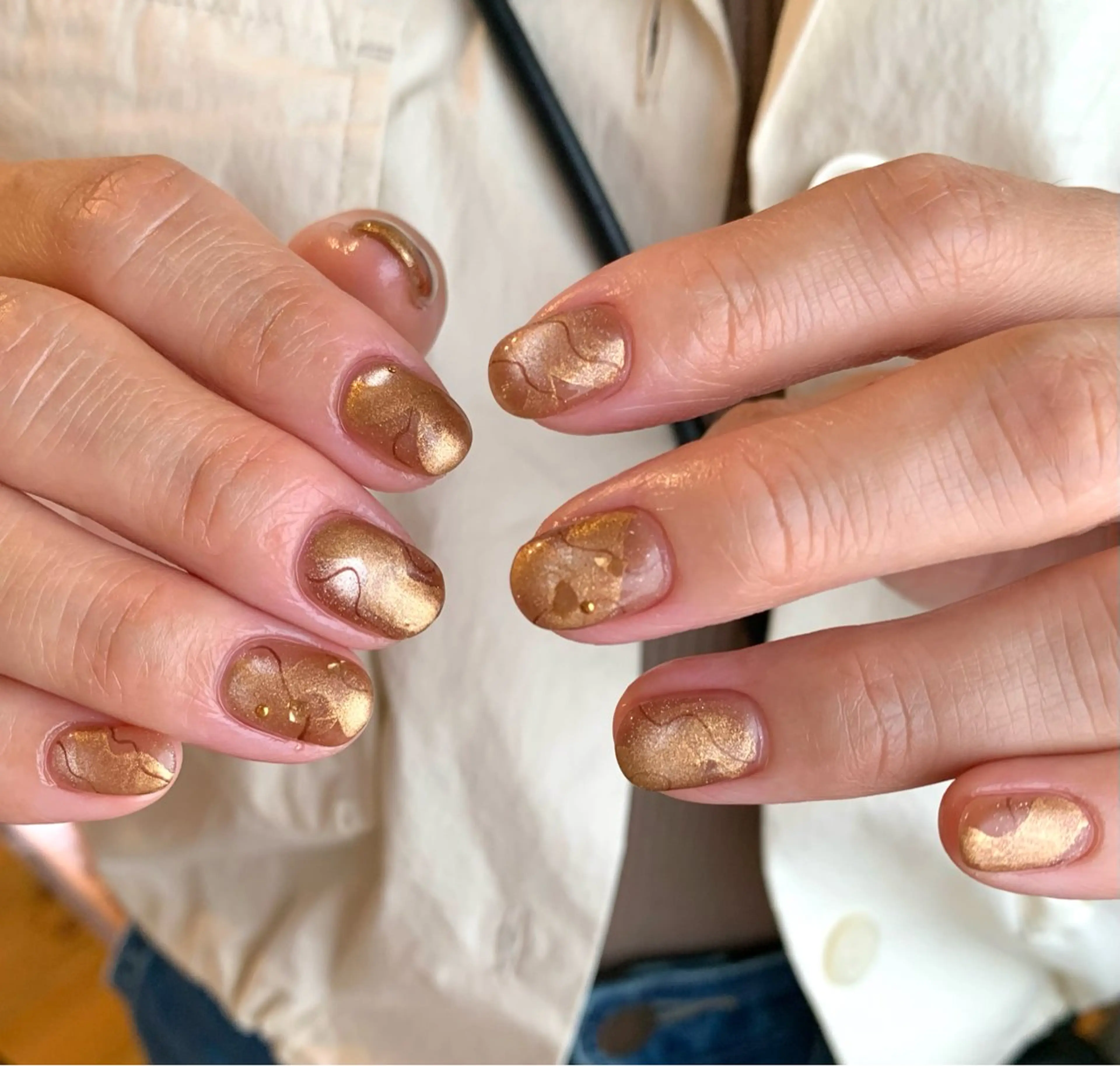 ネイル フラッシュネイル マグネットネイル オフィスネイル ショートネイル シンプルネイル ハンドネイル sufu. nail YUKIのネイルデザイン