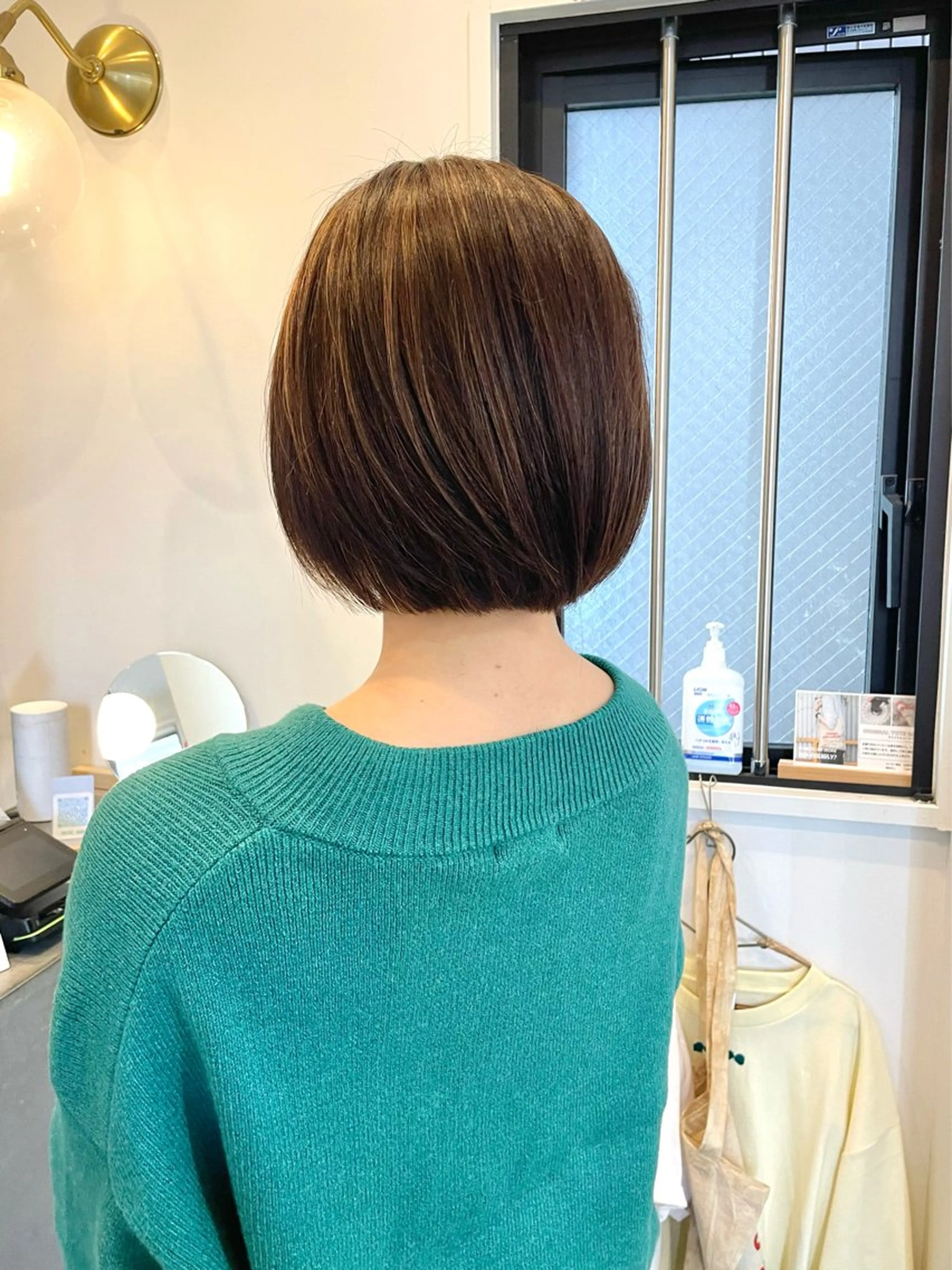 ショート カラー ボブ／パーマ指名 No. 1🍃れんとのヘアスタイル