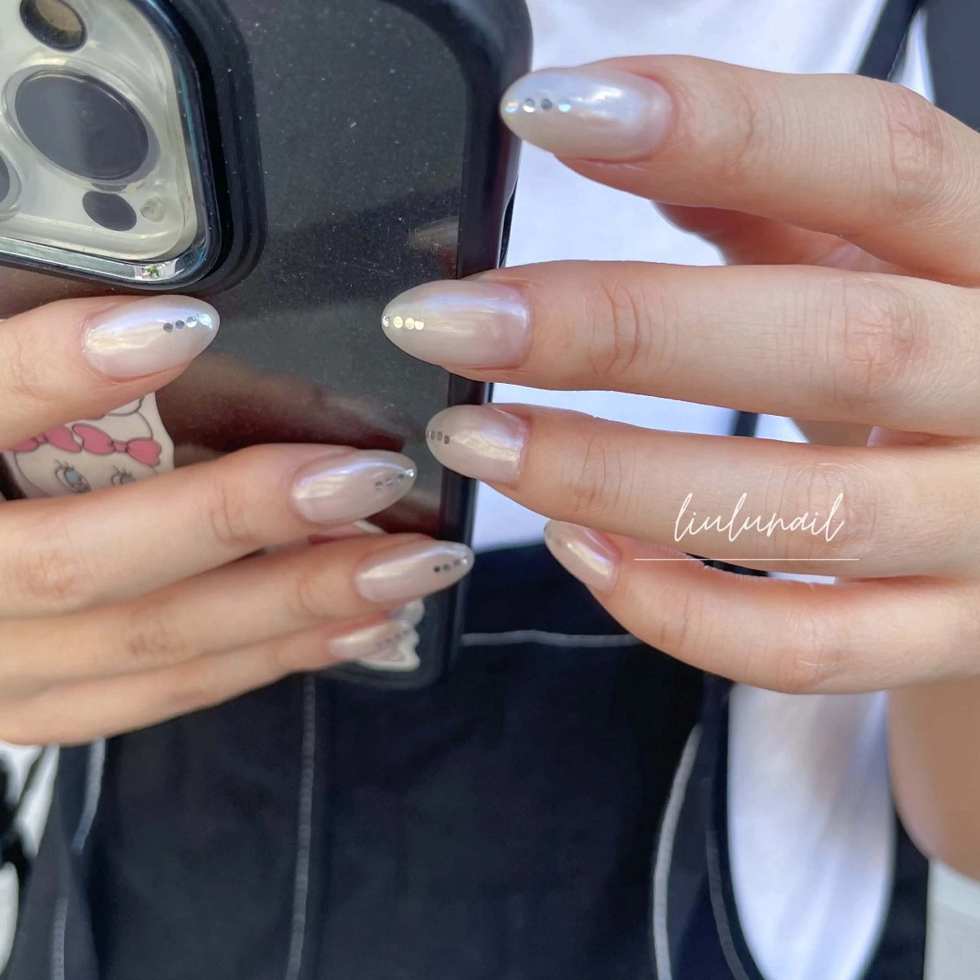 ネイル シンプルネイル liulu nailのネイルデザイン