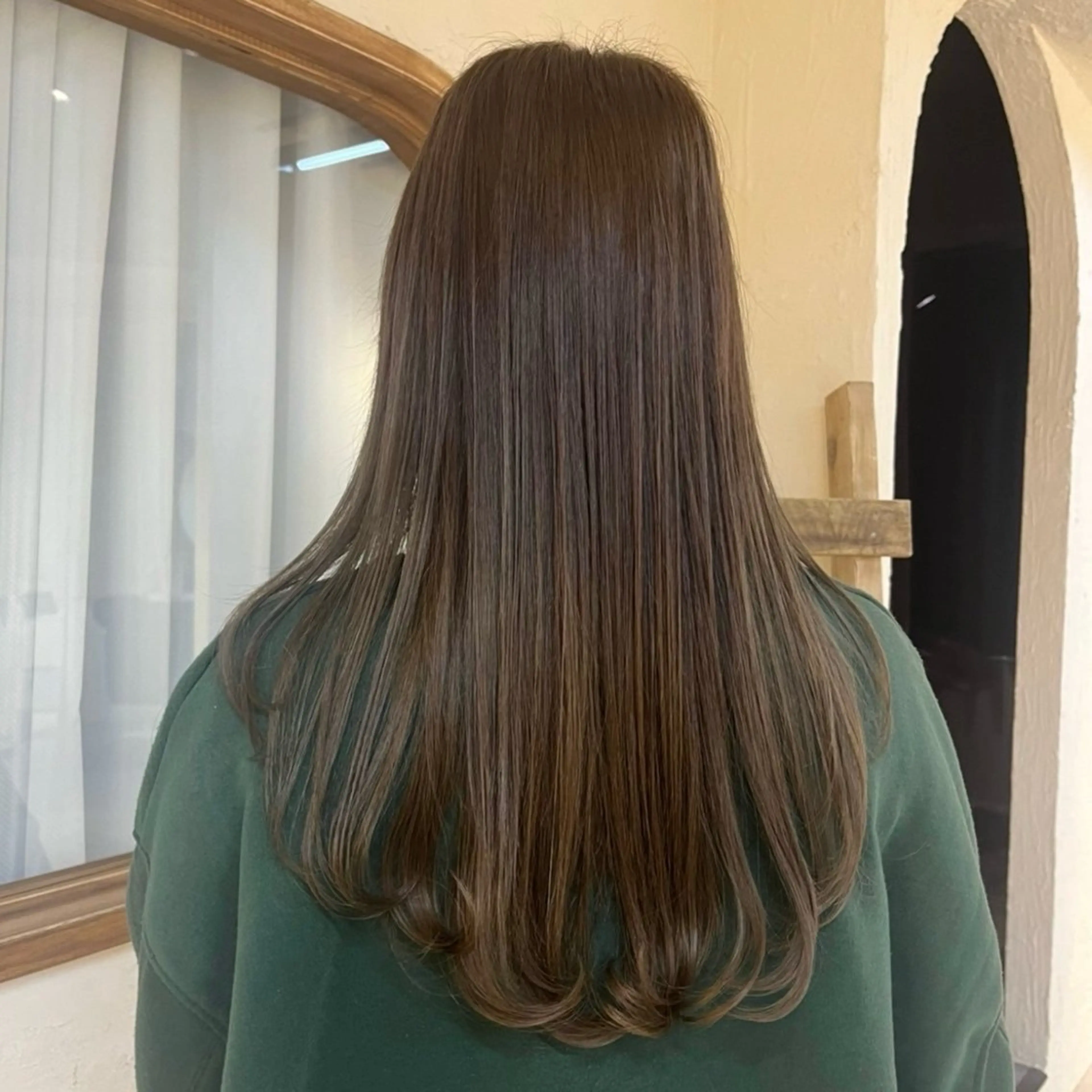 カラー こうら かすみのヘアスタイル