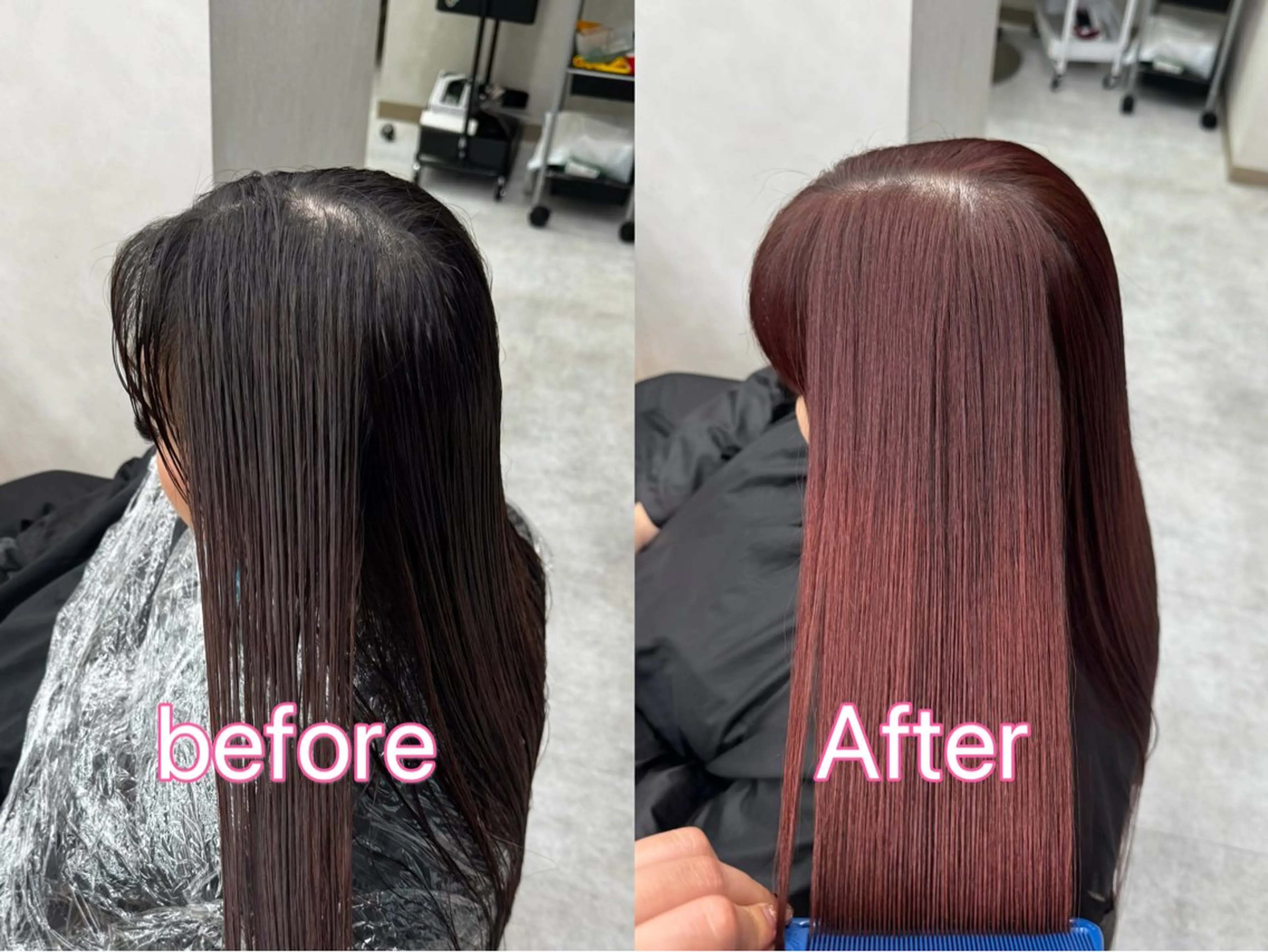 カラー ブリーチ ブリーチなしカラー ヘアカラー りん/💞垢抜け× とろける艶🍯横浜のヘアスタイル