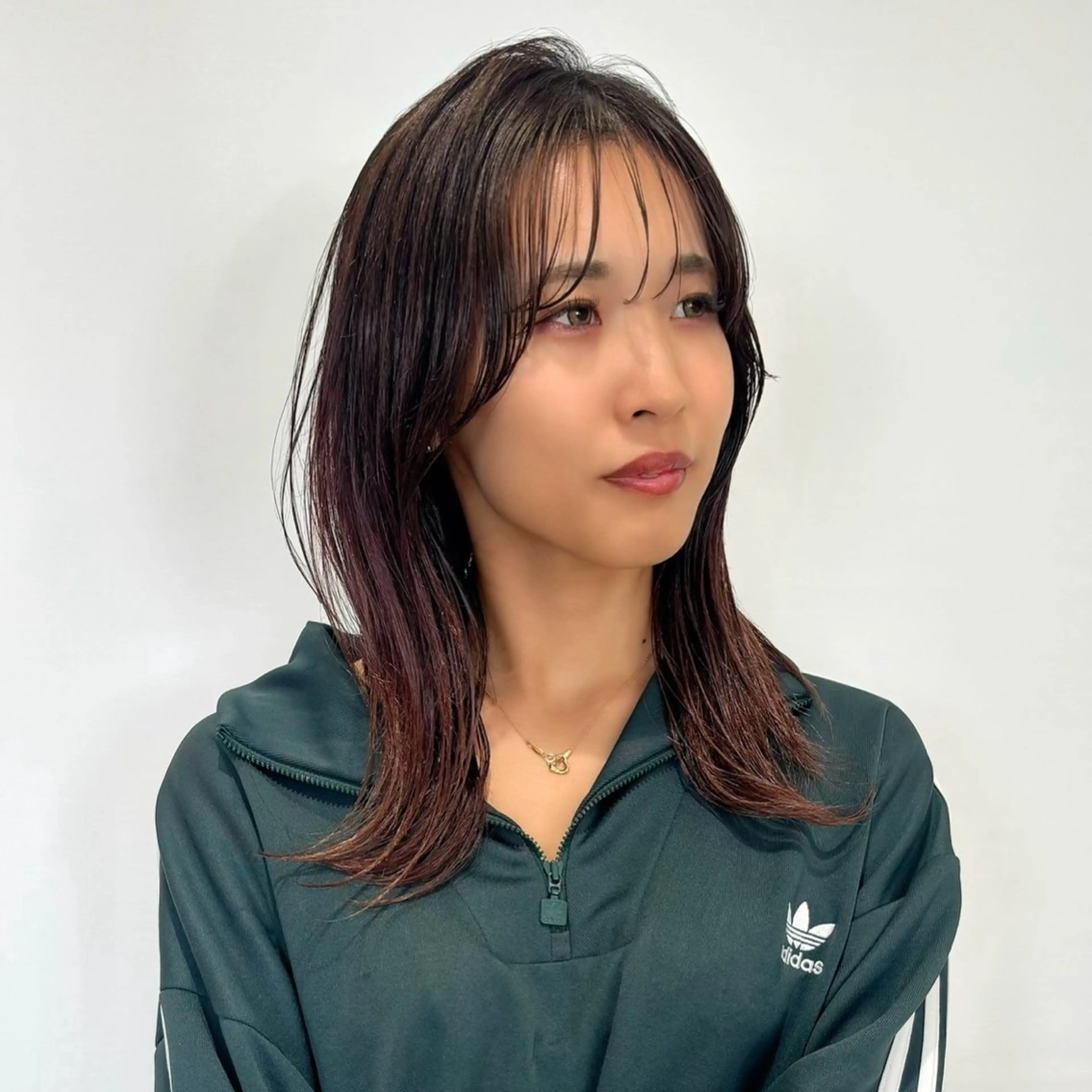 ロング カラー 透明感カラー/ くびれヘア/ユウユのヘアスタイル