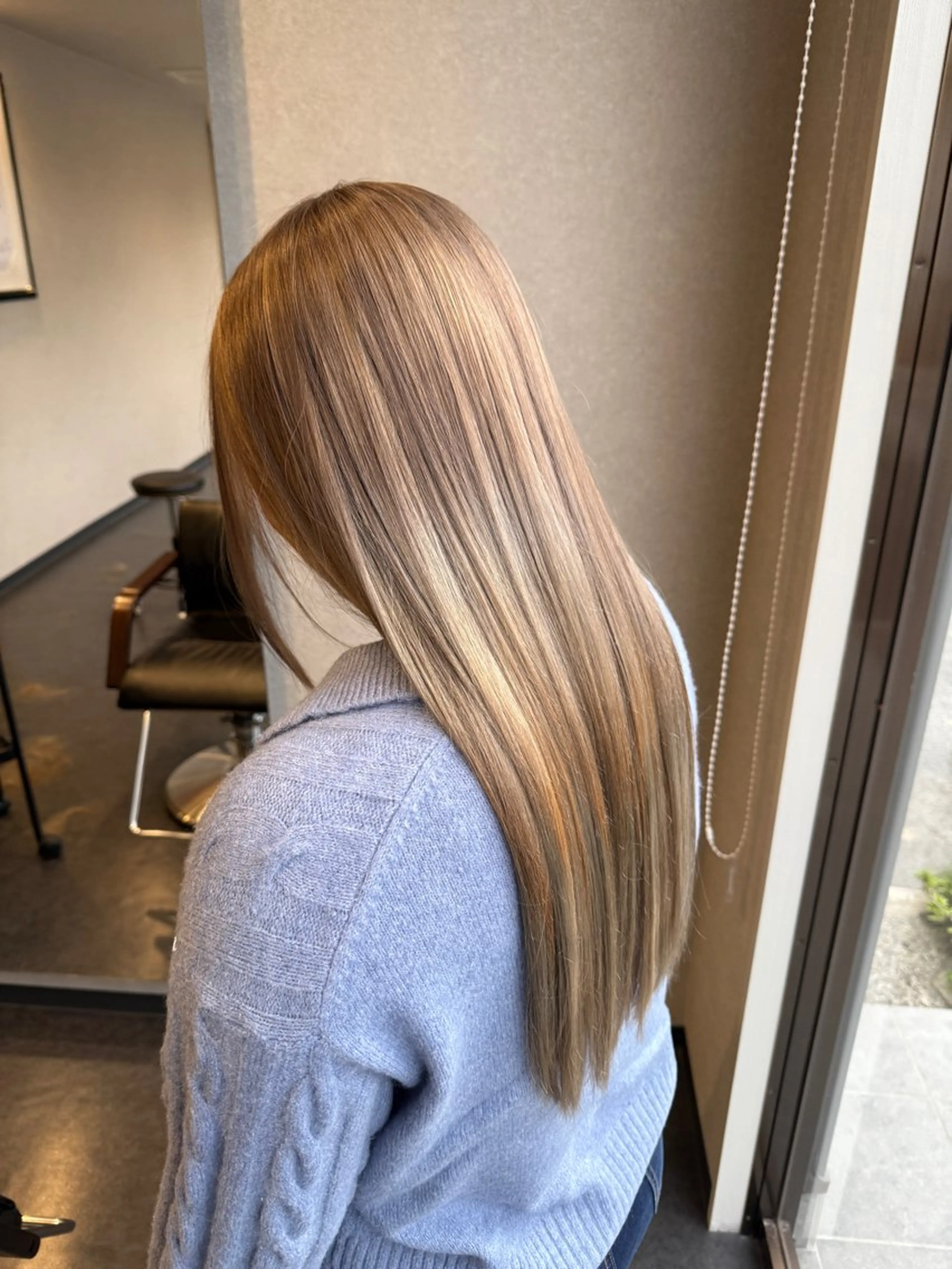 ロング 外国人風カラー 髪質改善 髪質改善⚡️カラー 🍀武久 誠🍀のヘアスタイル