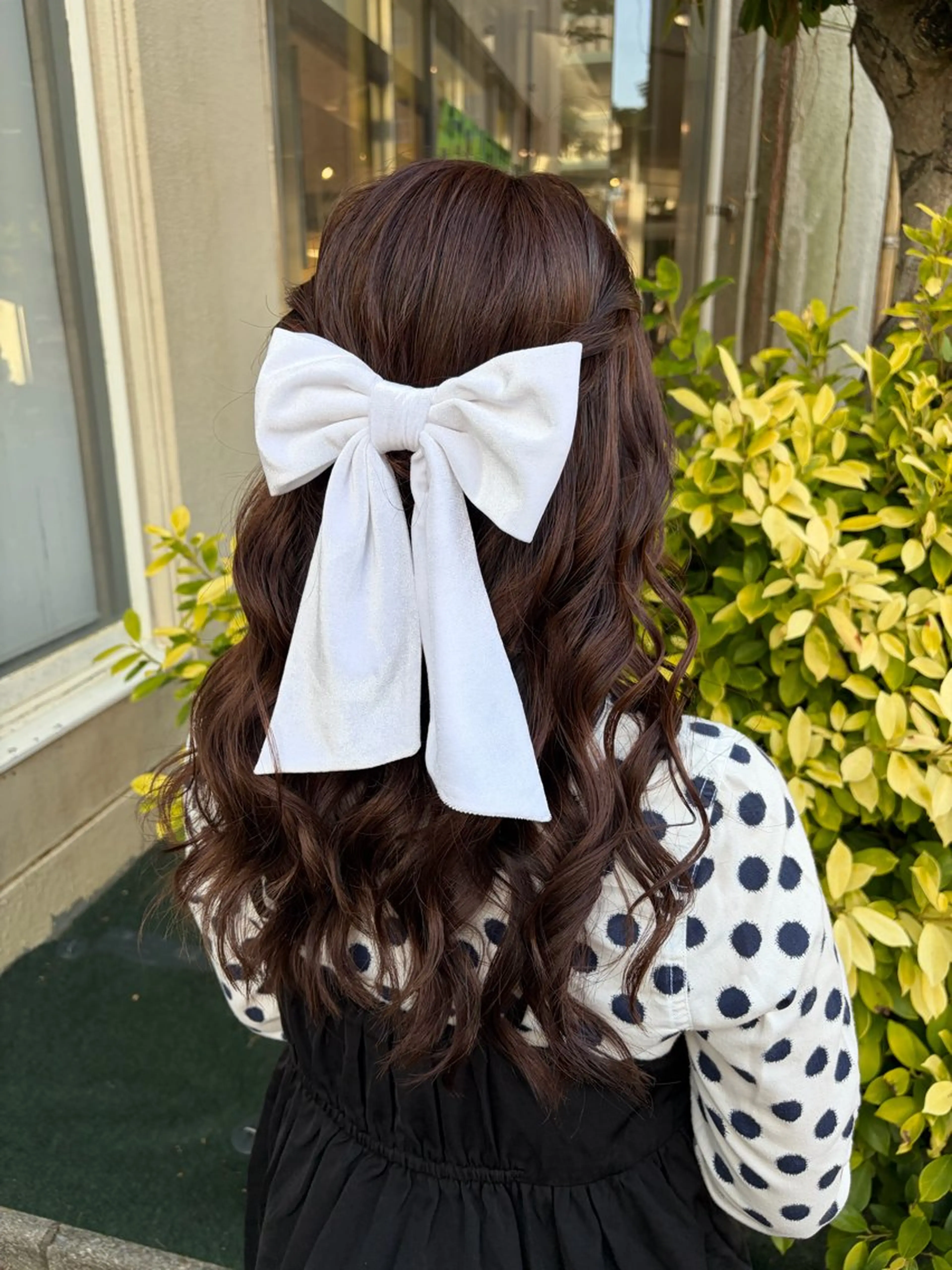 ロング ヘアアレンジ ヘアセット LUXBE LUCE ひなののヘアスタイル