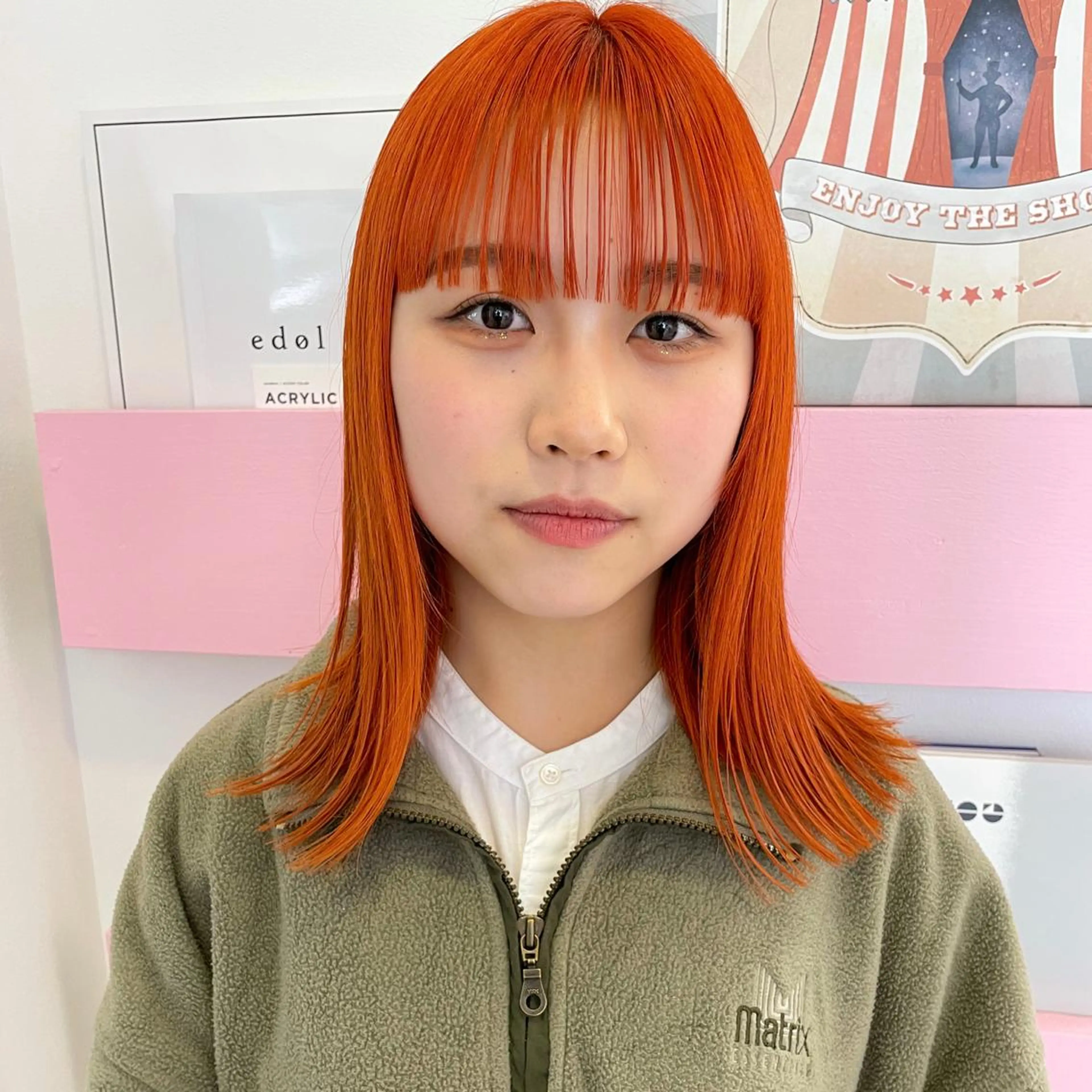 セミロング ボブ 髪質改善 韓国風ヘア ボブ特化✨ 松本竜之介のヘアスタイル