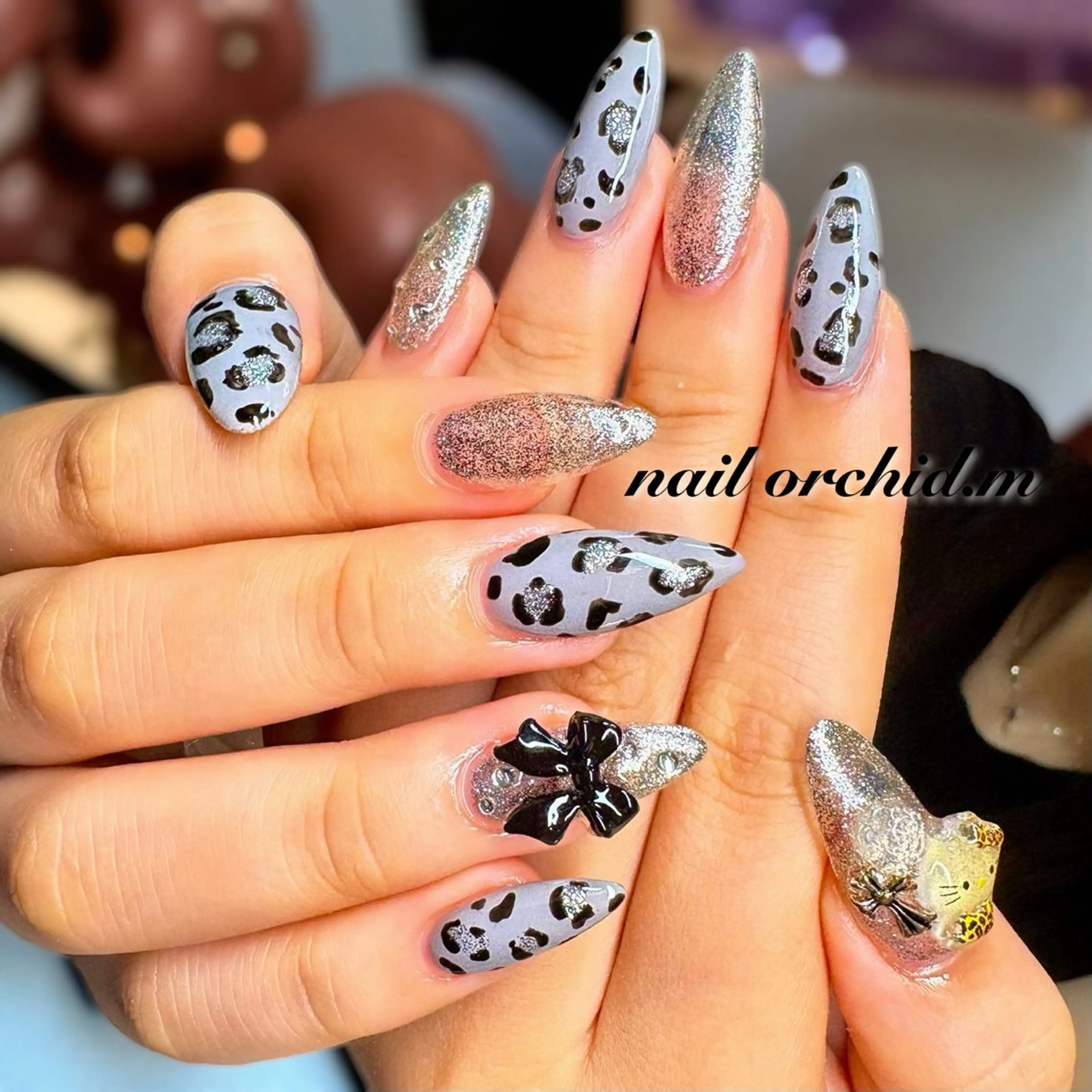 ネイル 長さ出し ハンドネイル orchid mikiのネイルデザイン