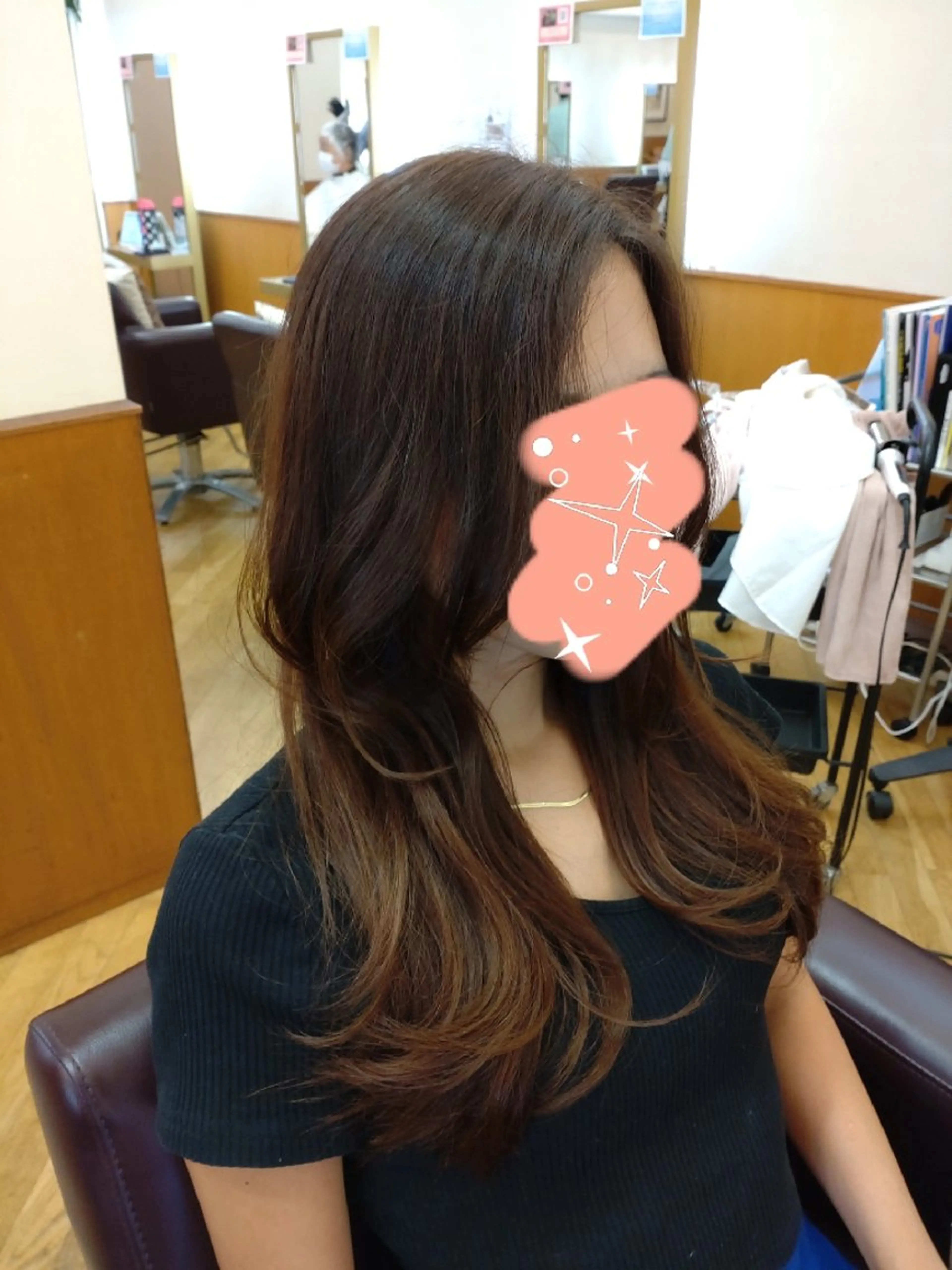 セミロング 仮屋 敬介のヘアスタイル
