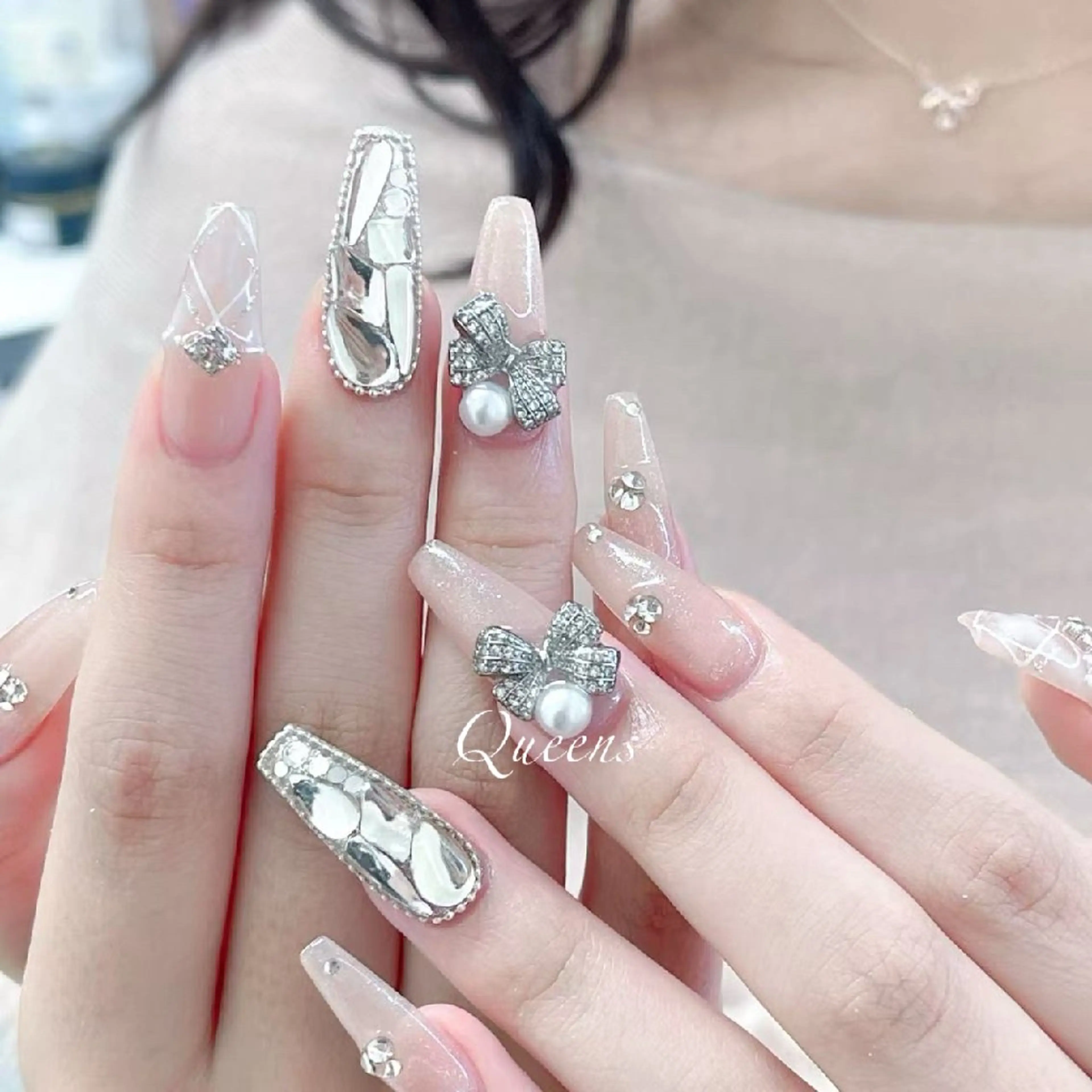 ネイル ハンドネイル Queens みなみのネイルデザイン