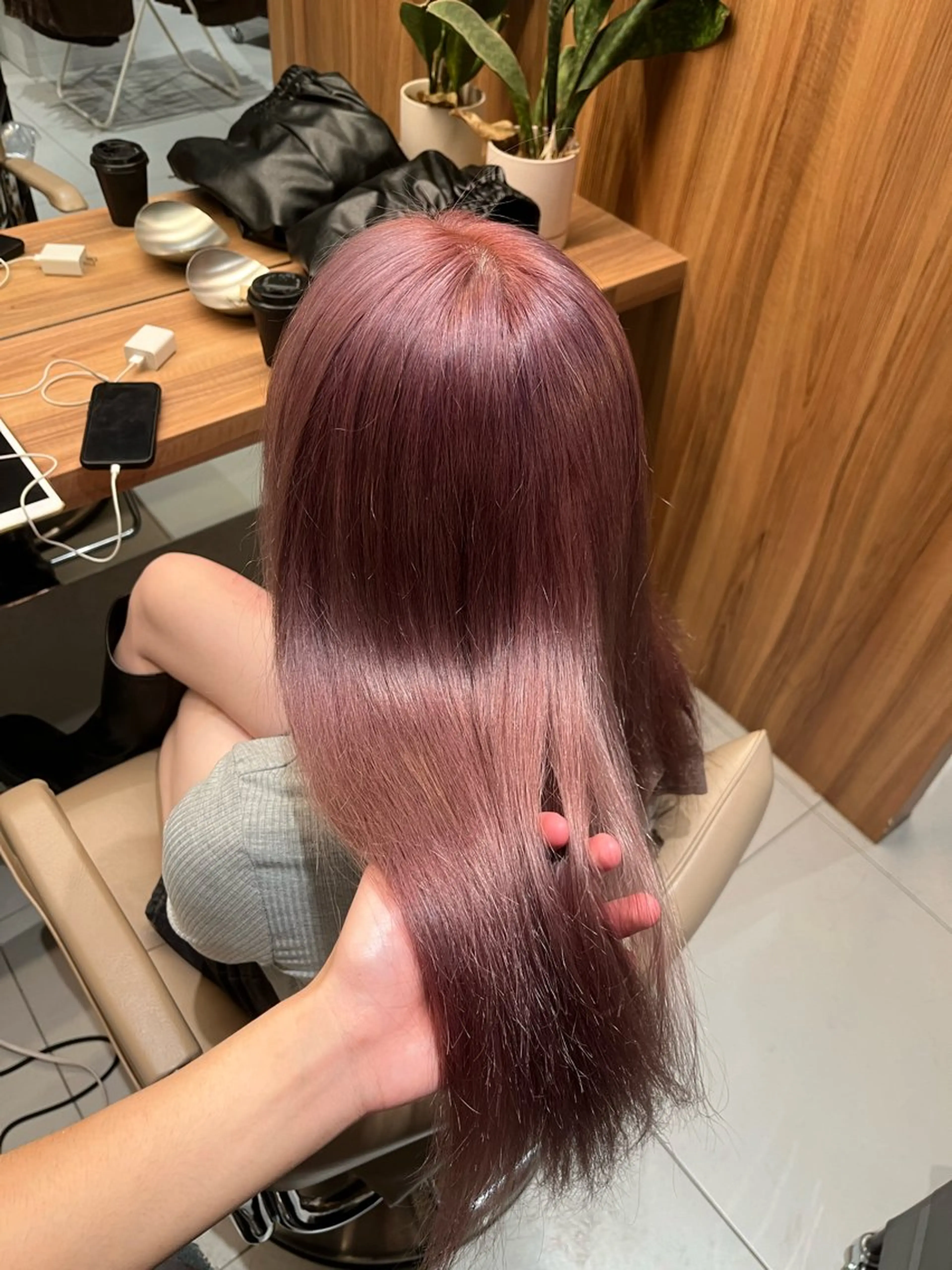ロング 愛 斗のヘアスタイル