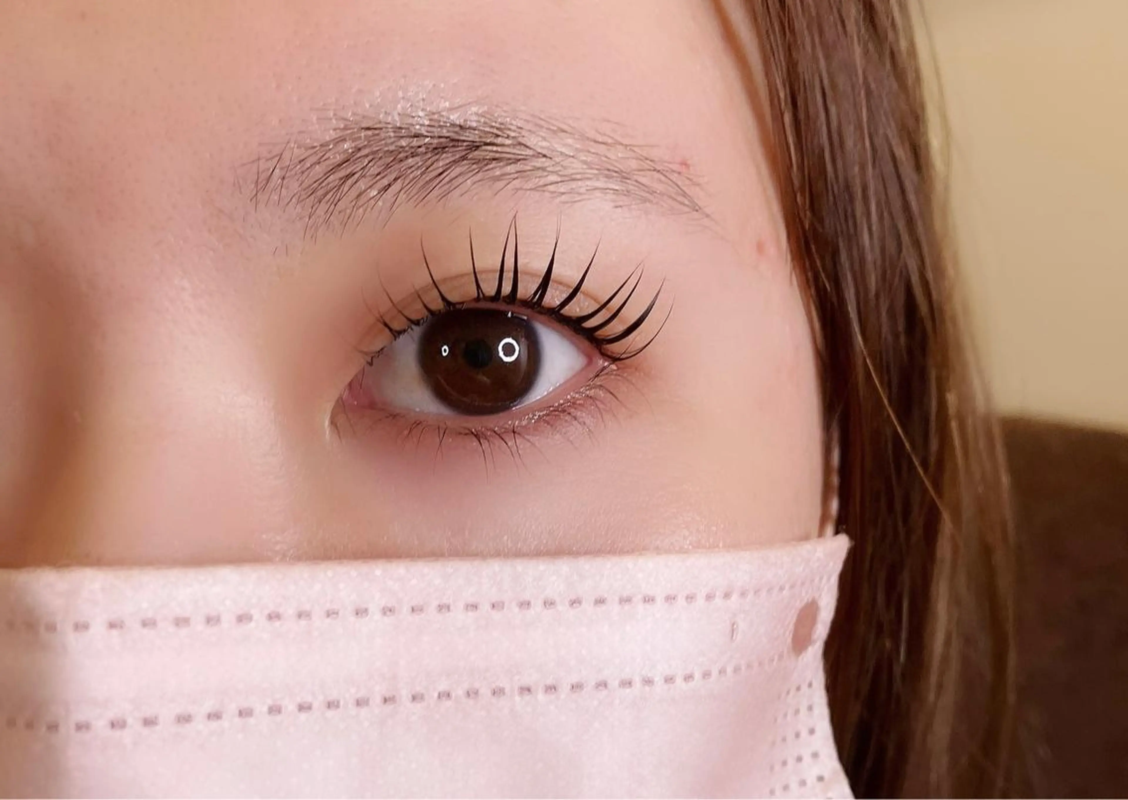 マツエク・マツパ パリジェンヌラッシュリフト 一重×まつ毛パーマ Hair&Make Nahoのマツエク・マツパデザイン