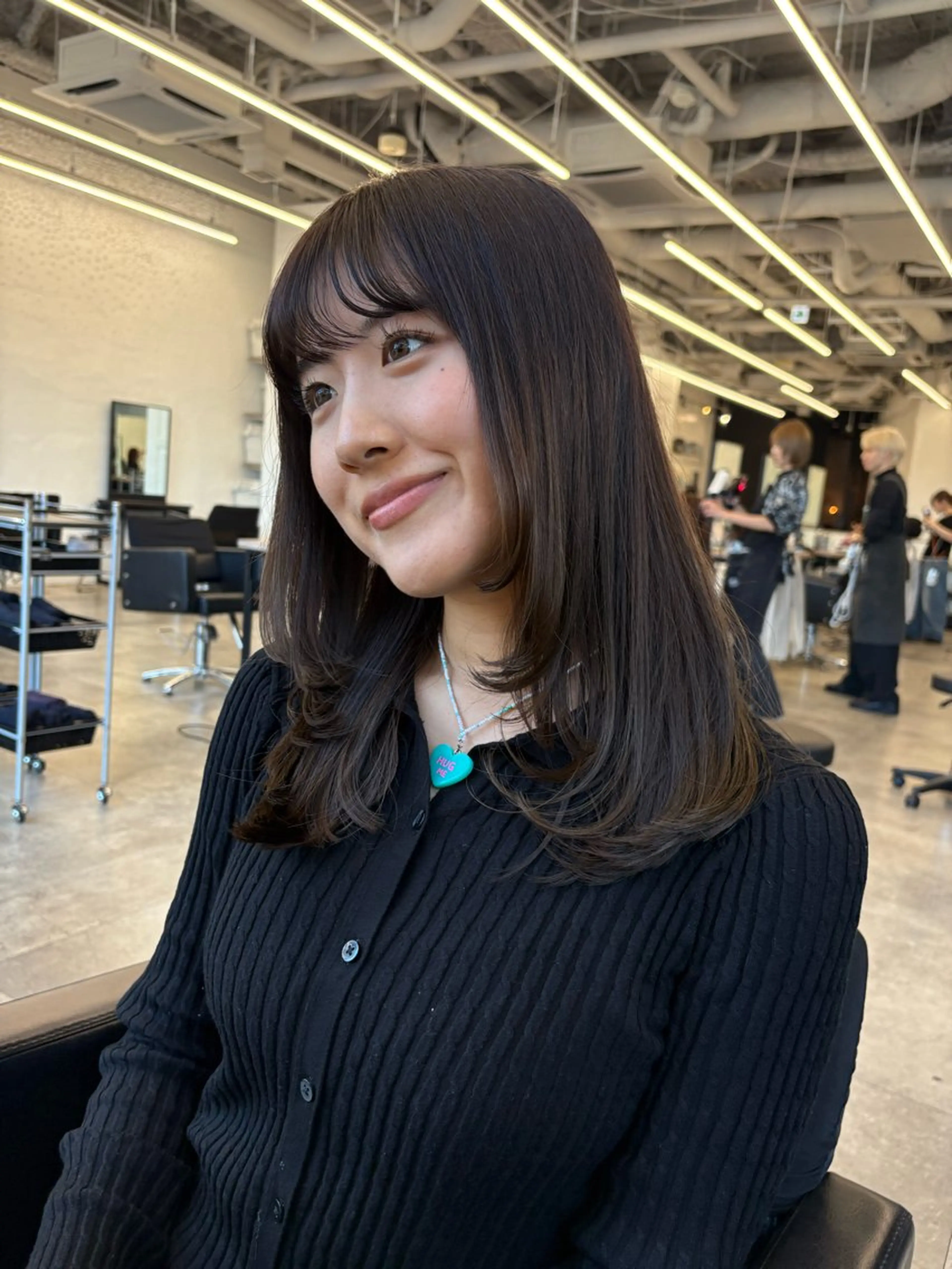 ミディアム ヘアカラー トリートメント 髪質改善/艶髪特化 /透明感✨️こうめいのその他イメージ