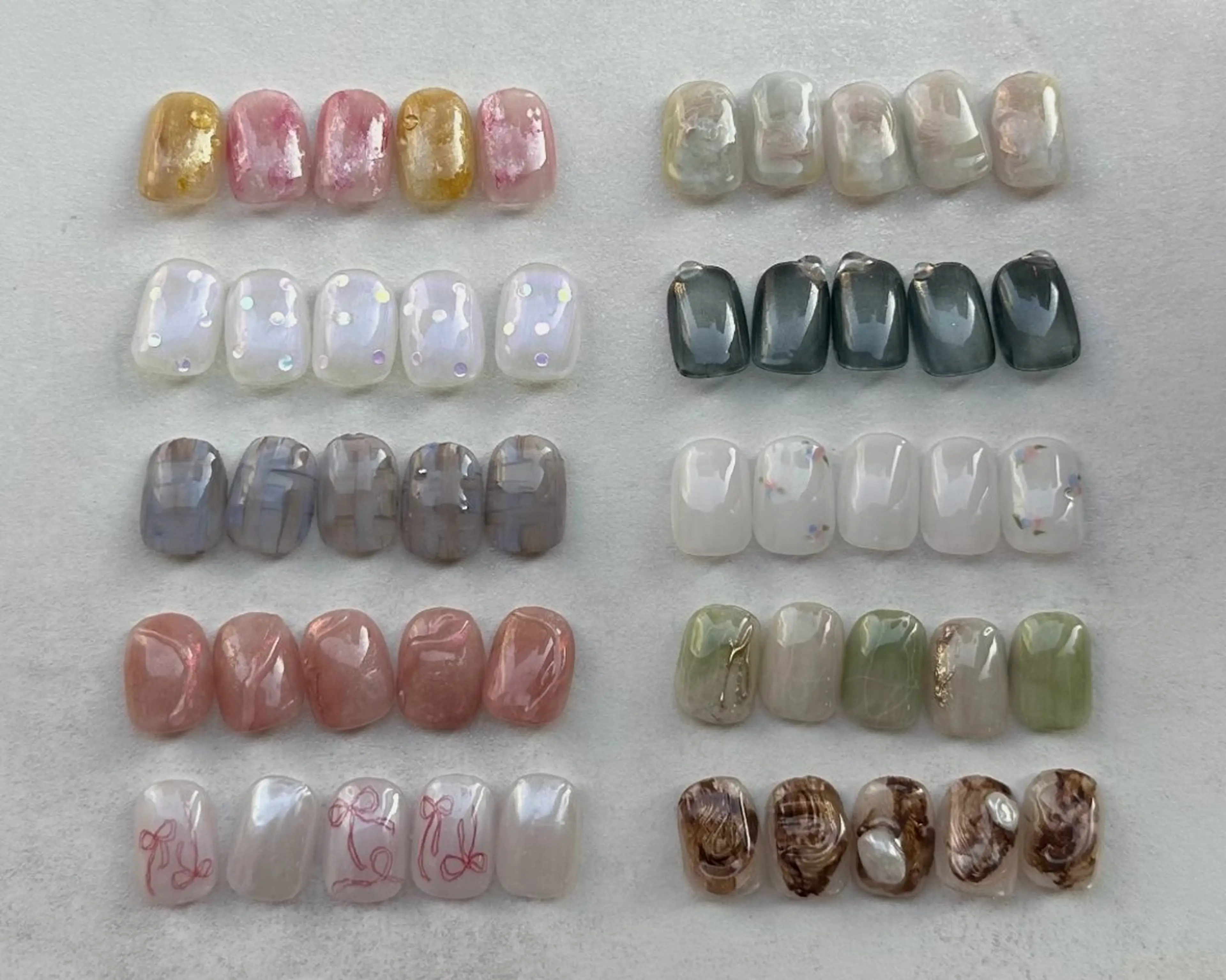 ネイル ハンドネイル scre as Etelのネイルデザイン