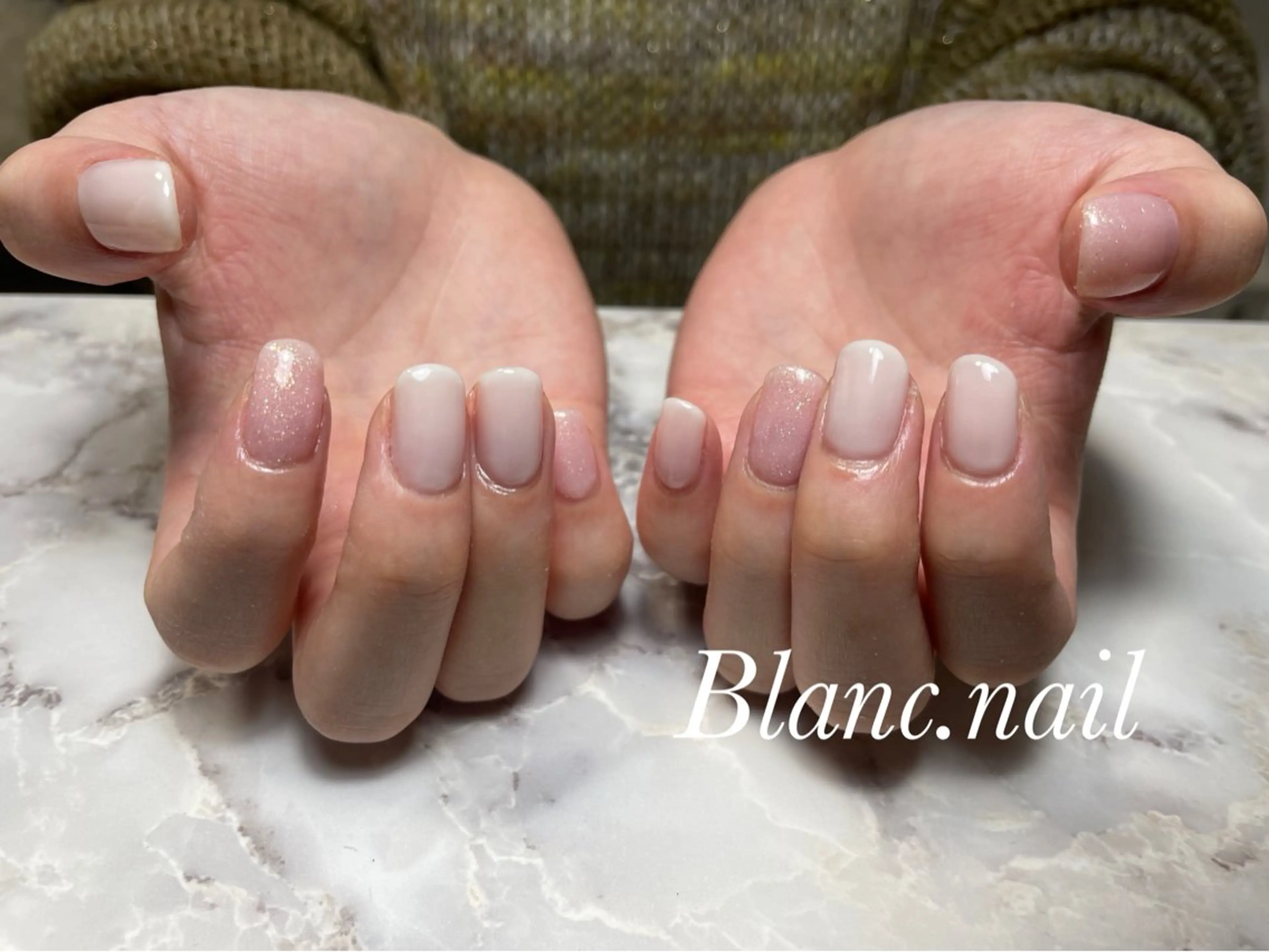 ネイル ハンドネイル BLANC.nail yuuのネイルデザイン
