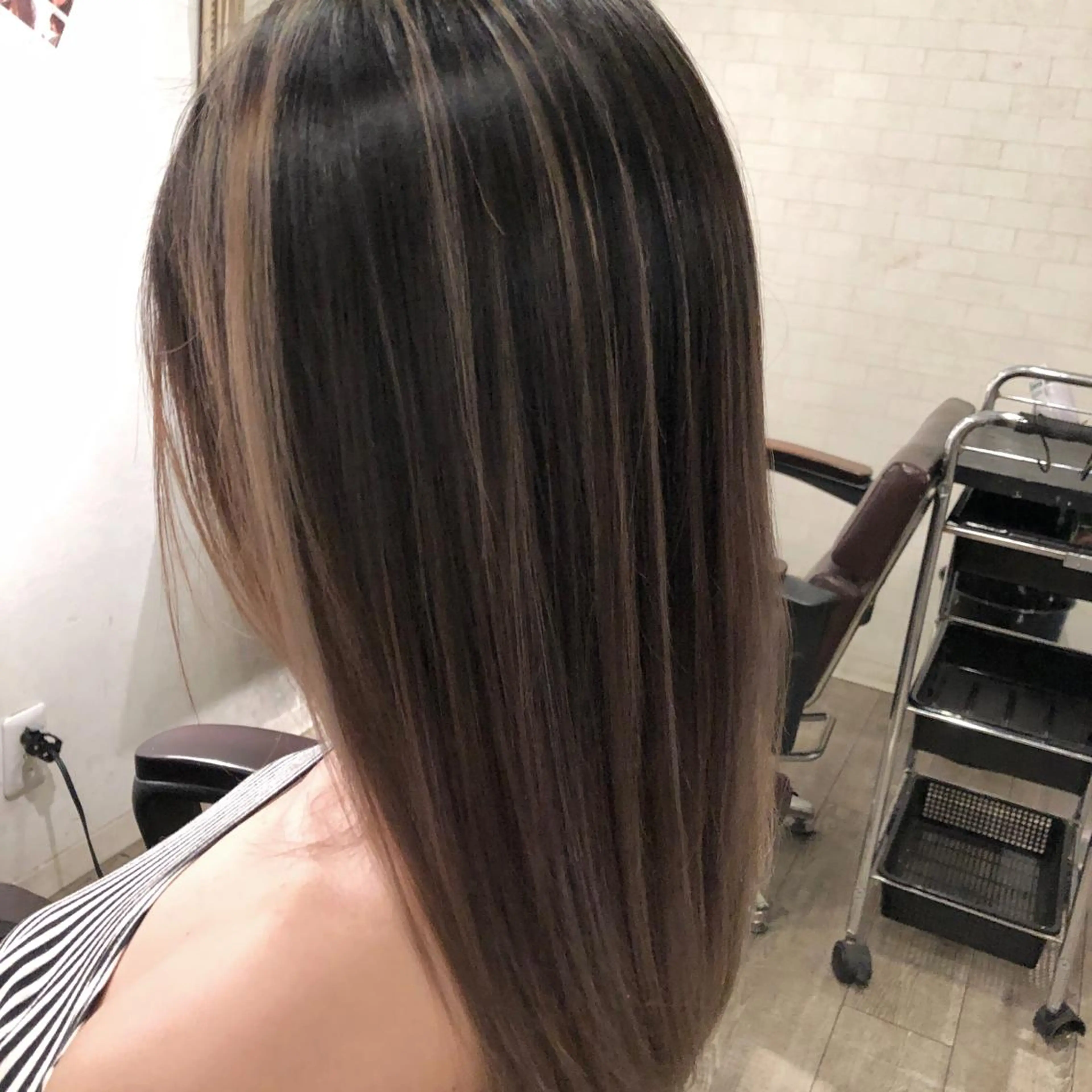 ミディアム カラー JILBLAN京都 ショート/ハイライトのヘアスタイル