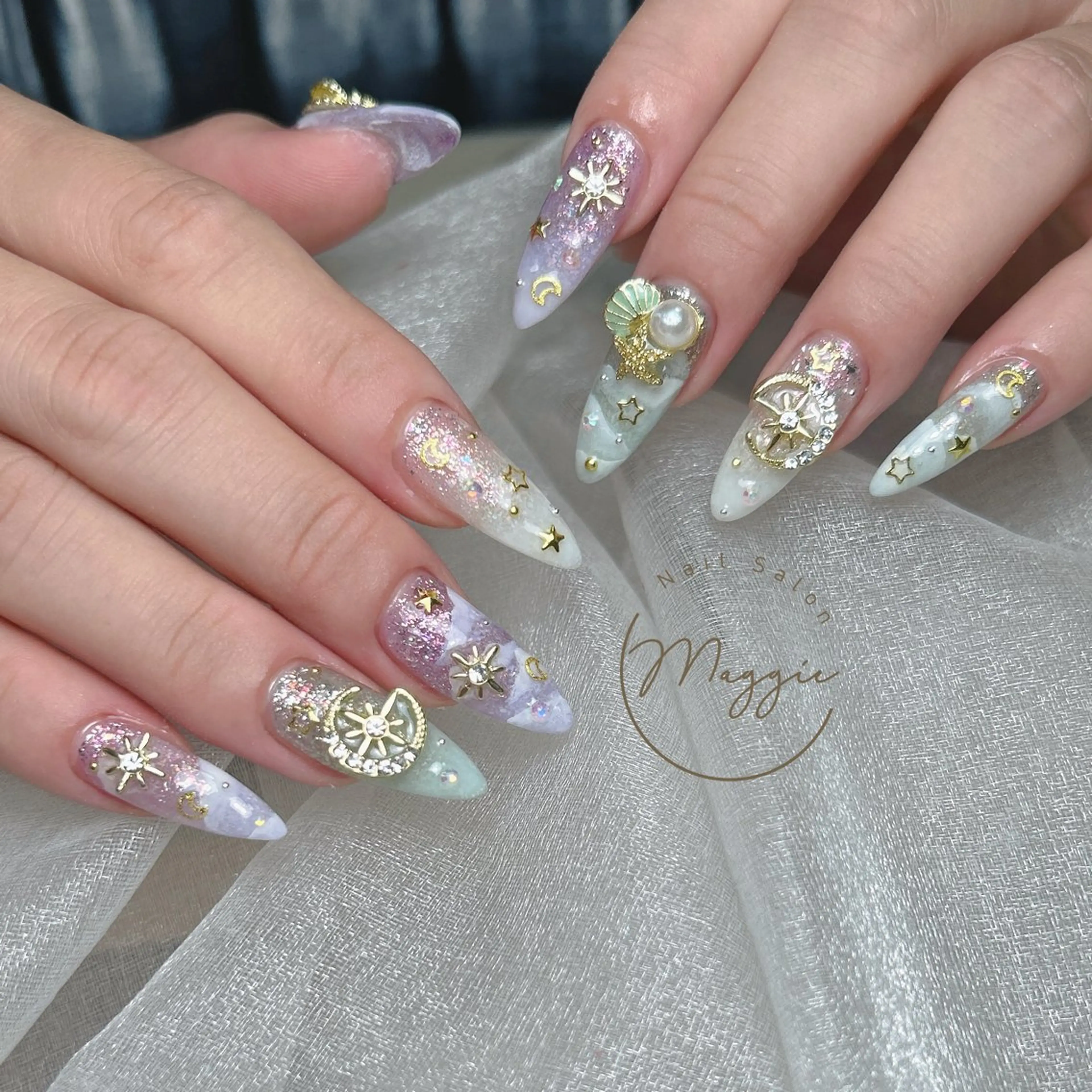 ネイル ハンドネイル Maggie Nail🦩のネイルデザイン