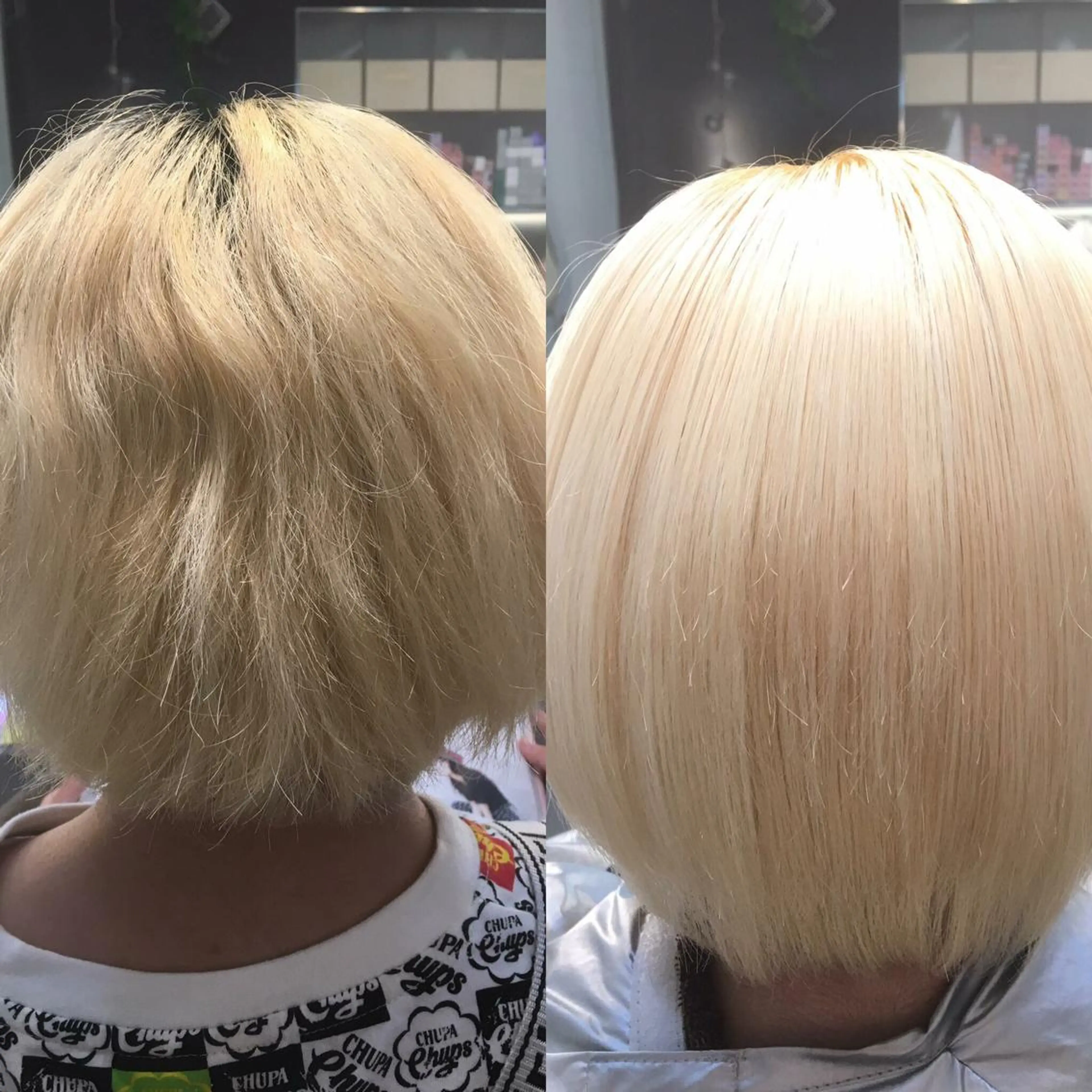 ショート 髪質改善 縮毛矯正 ヘアカラー 舘野 太嘉宏のヘアスタイル