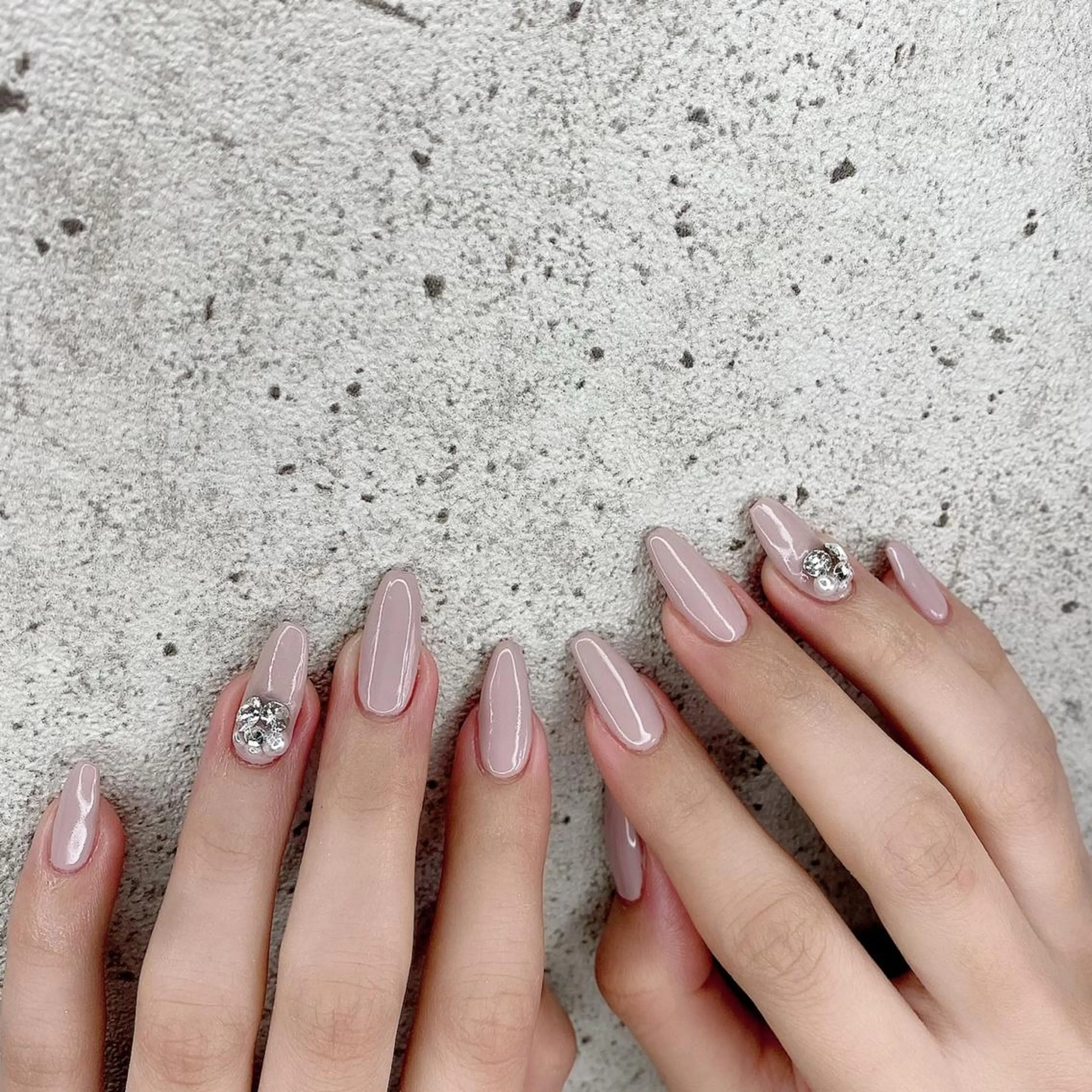 ロング カラー パーマ ヘアアレンジ メンズ キッズ ネイル マツエク・マツパ Salon Ｋのネイルデザイン