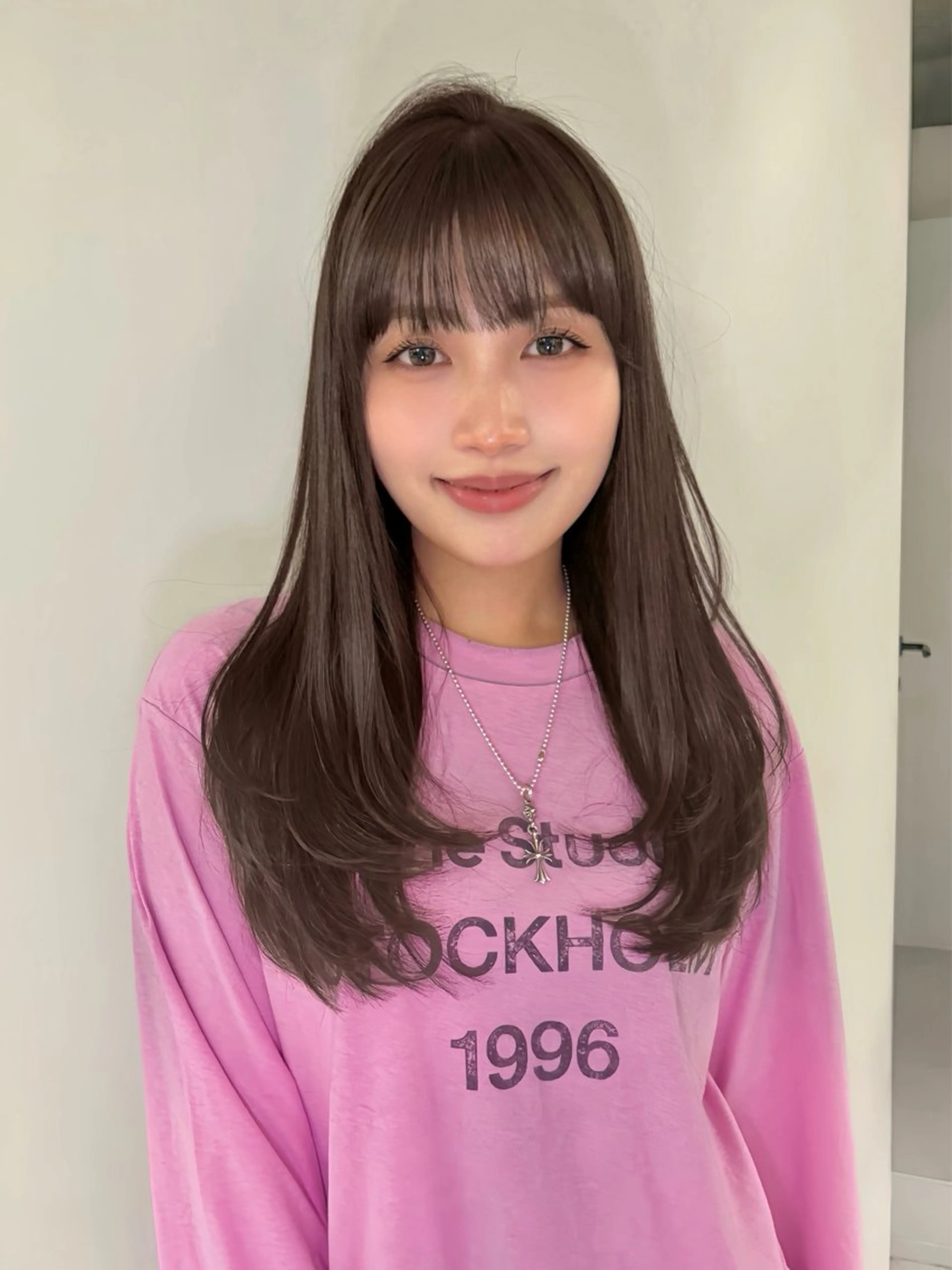 セミロング カラー 内野   龍海 / レイヤーカットのヘアスタイル